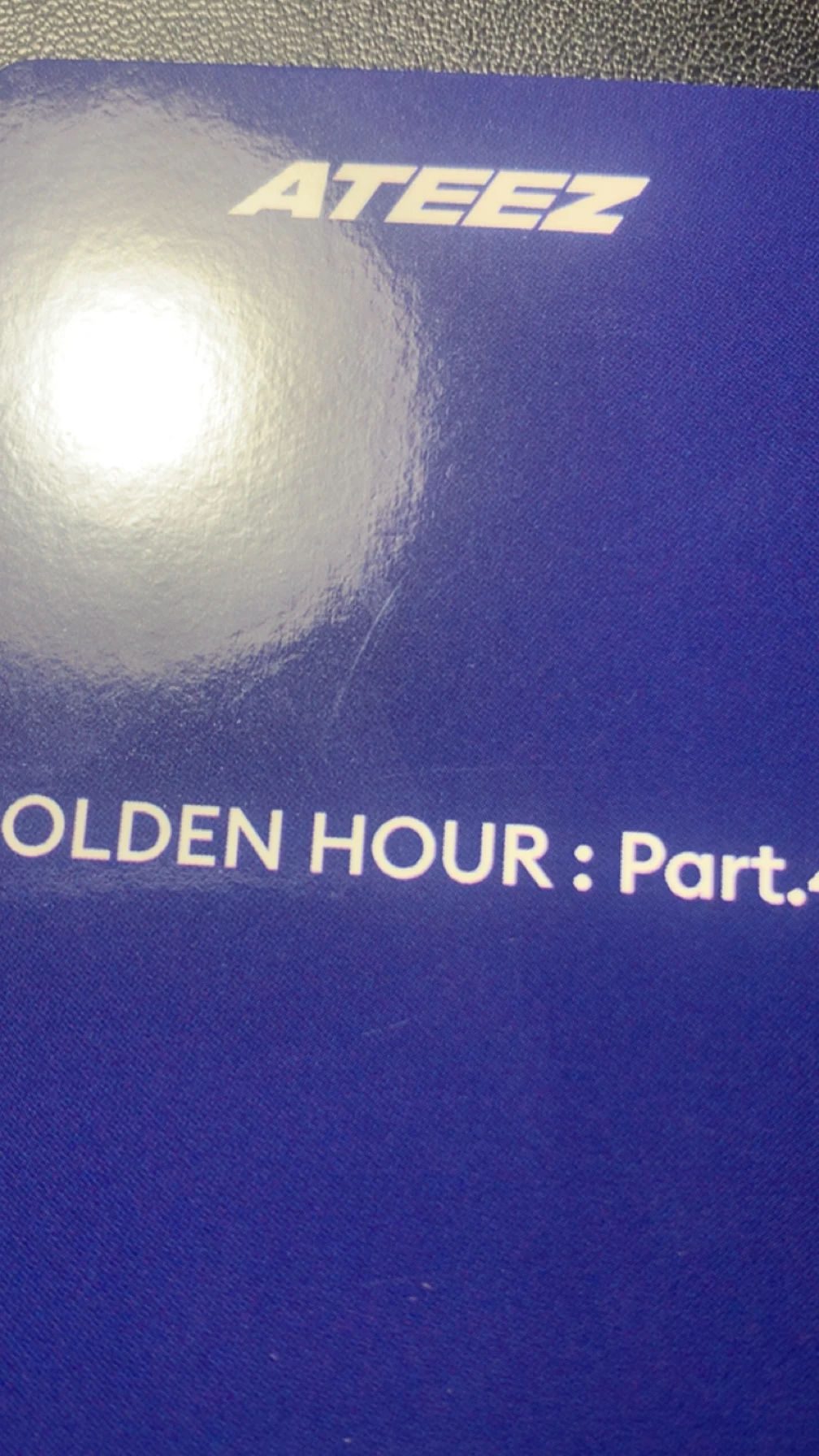 ATEEZ Seonghwa ATEEZ - Seonghwa - Golden Hour : Part.4 Album apple music pob (pre-order benefit) round 1 photobook version FPO listing photo 3