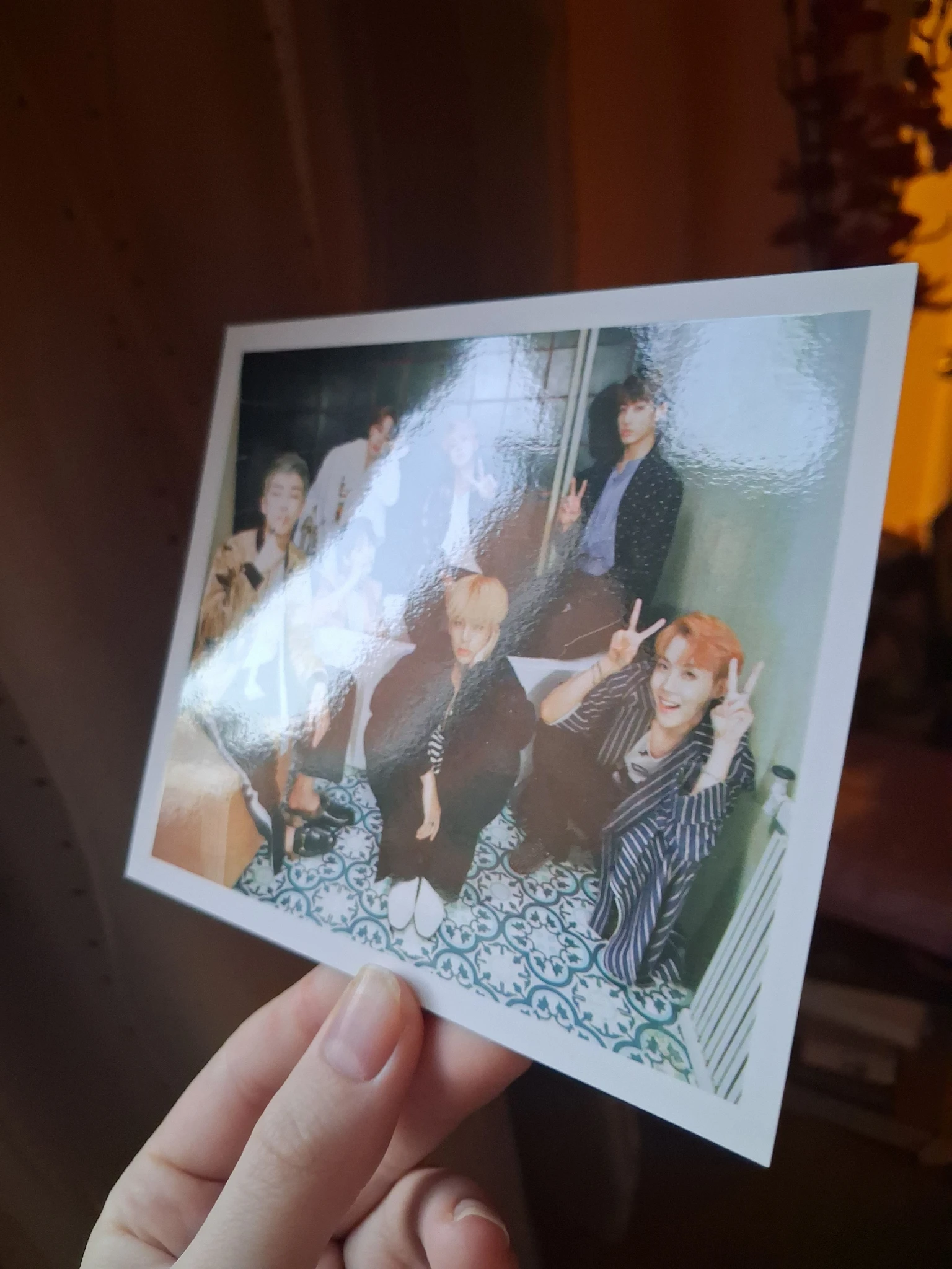 BTS BTS - Wings Album album photocard non-standard size listing photo 3