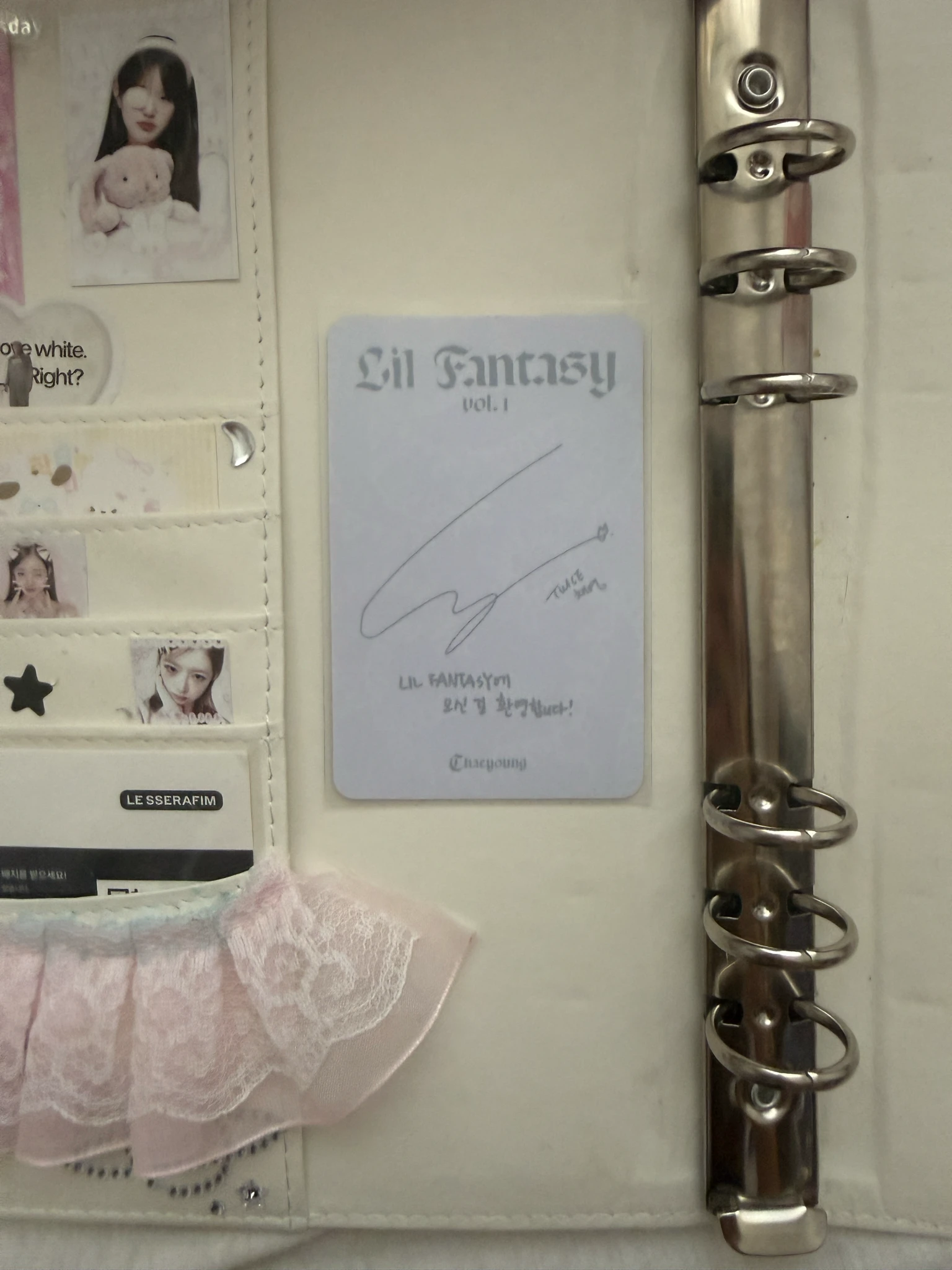TWICE Chaeyoung TWICE - Chaeyoung - Lil Fantasy Vol. 1 (Solo) Album listing photo 3