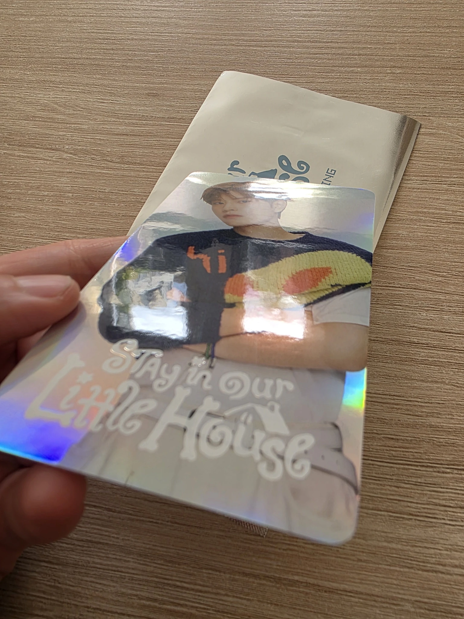 Stray Kids Seungmin Stray Kids - Seungmin - 6th Fanmeeting - STAY in Our Little House Event non-standard size trading card holographic (hologram) listing photo 3
