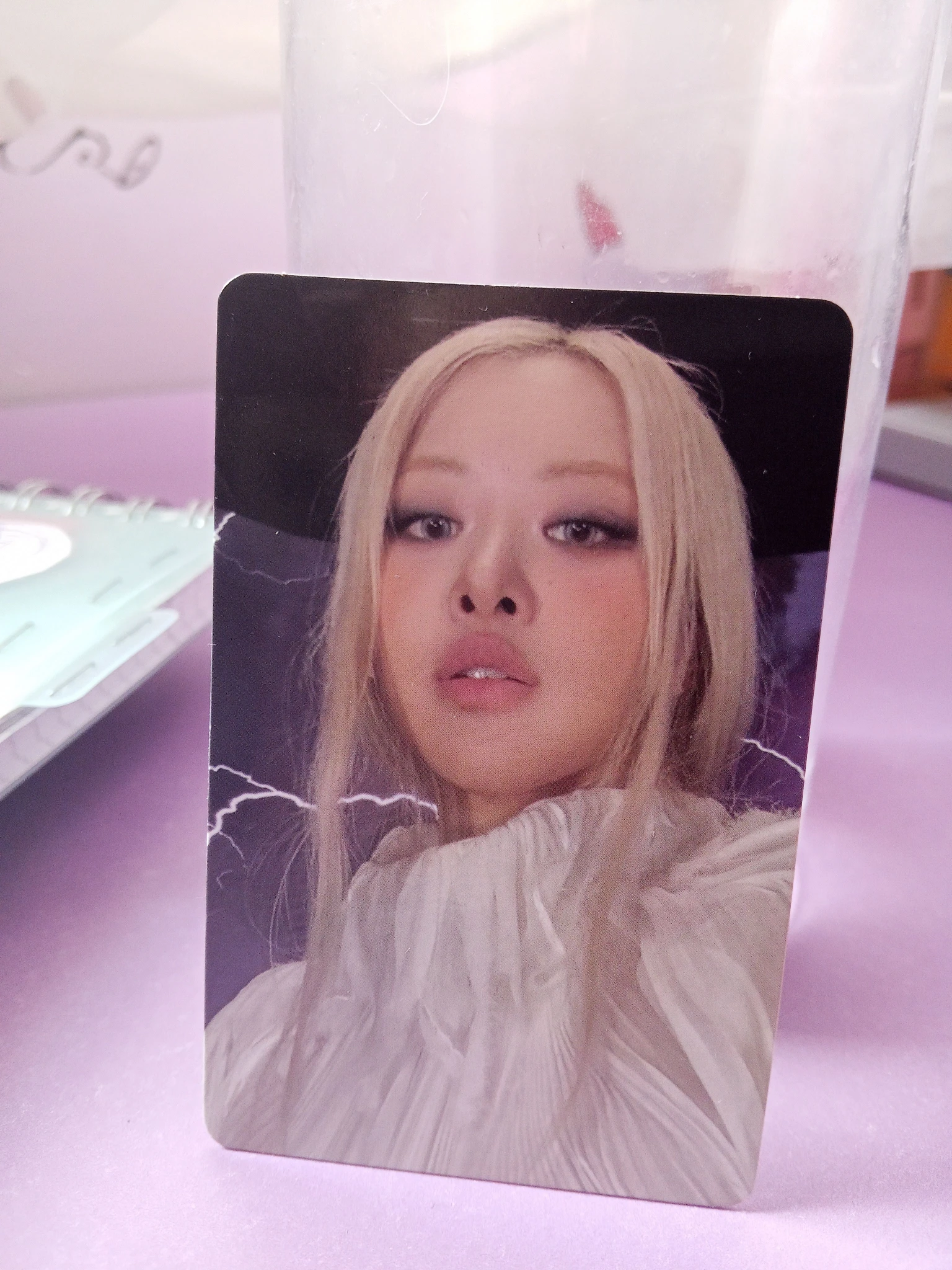BLACKPINK Rosé BLACKPINK - Rosé - Deadline Album album photocard silver version listing photo 3