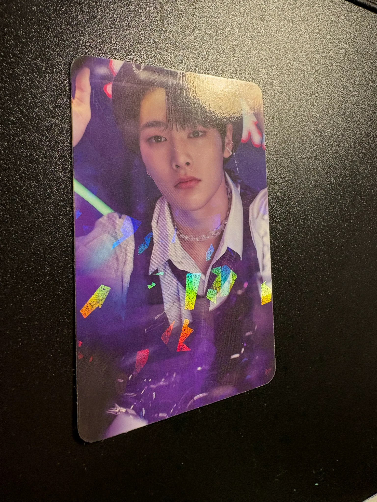 Stray Kids I.N Stray Kids - I.N - Christmas EveL Album album photocard glitter ver. glitter listing photo 3