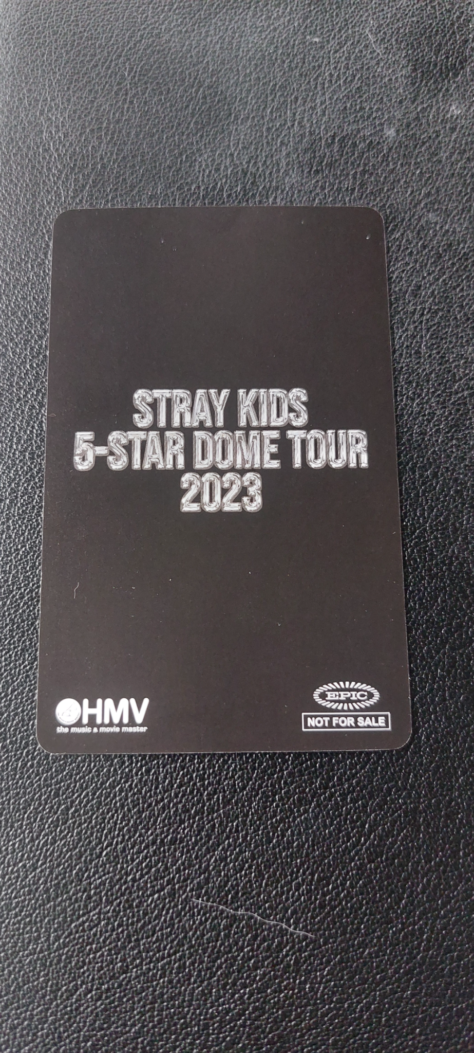 Stray Kids Lee Know Stray Kids - Lee Know - 5-STAR Dome Tour 2023 Blu-ray Other pre-order benefit (pob) hmv holographic (hologram) listing photo 3