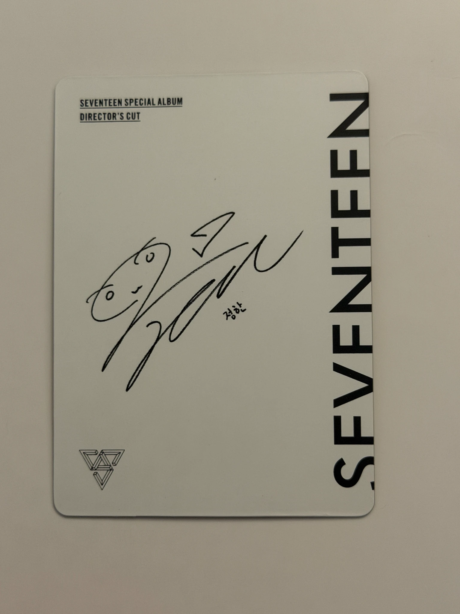 SEVENTEEN Jeonghan SEVENTEEN - Jeonghan - DIRECTOR'S CUT Album album photocard lenticular listing photo 3
