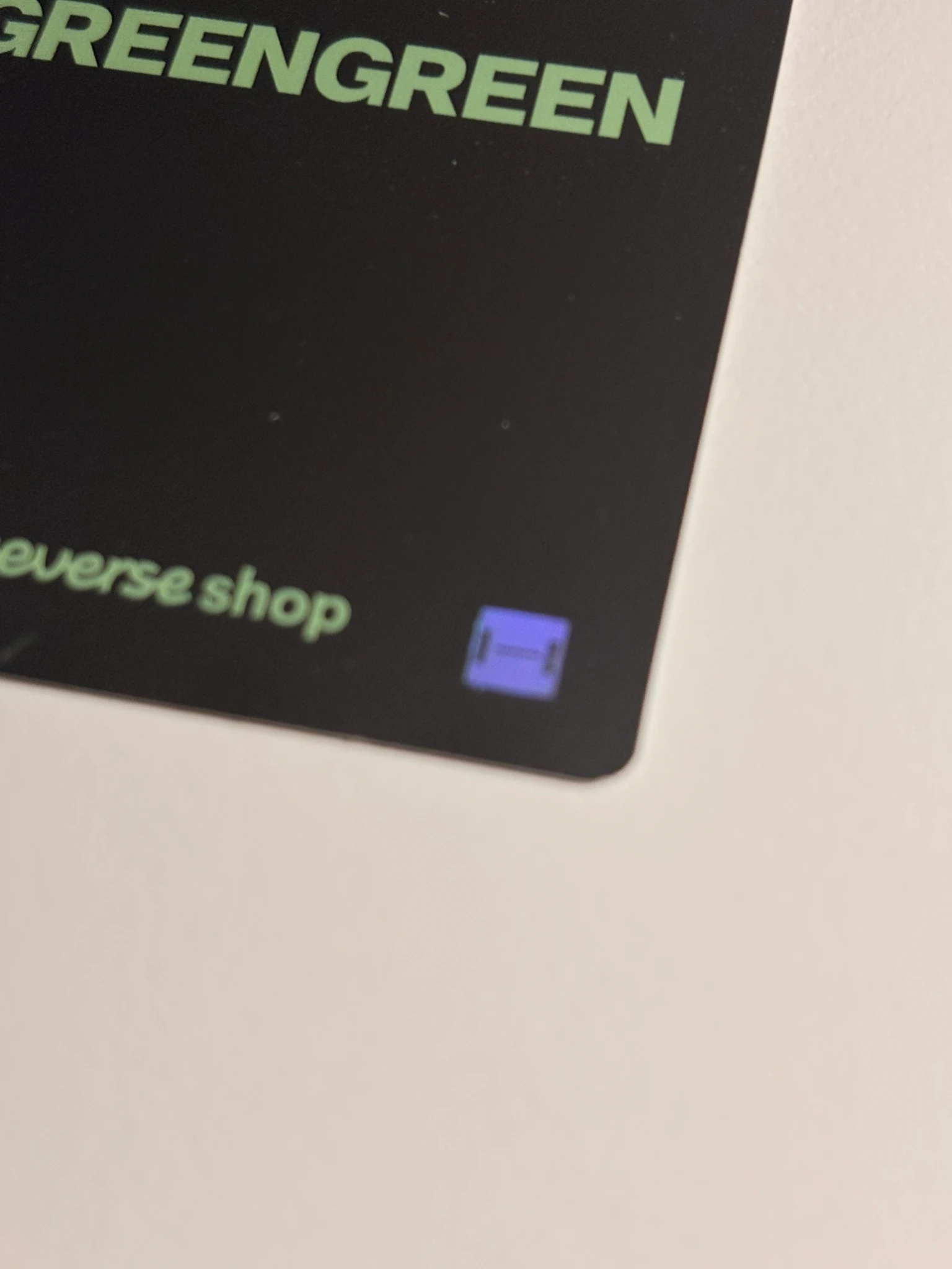 CORTIS James CORTIS - James - GREENGREEN Album weverse global shop (wvg) lucky draw (LD) round 1 listing photo 3