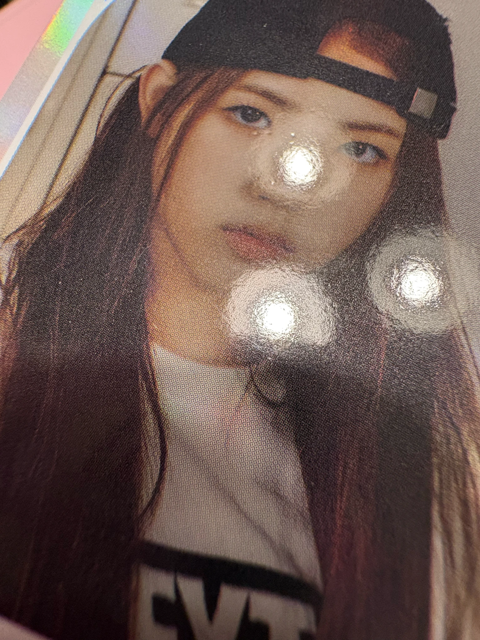 UNIS Yoona UNIS - Yoona - CURIOUS Album holographic (hologram) album photocard special card listing photo 3