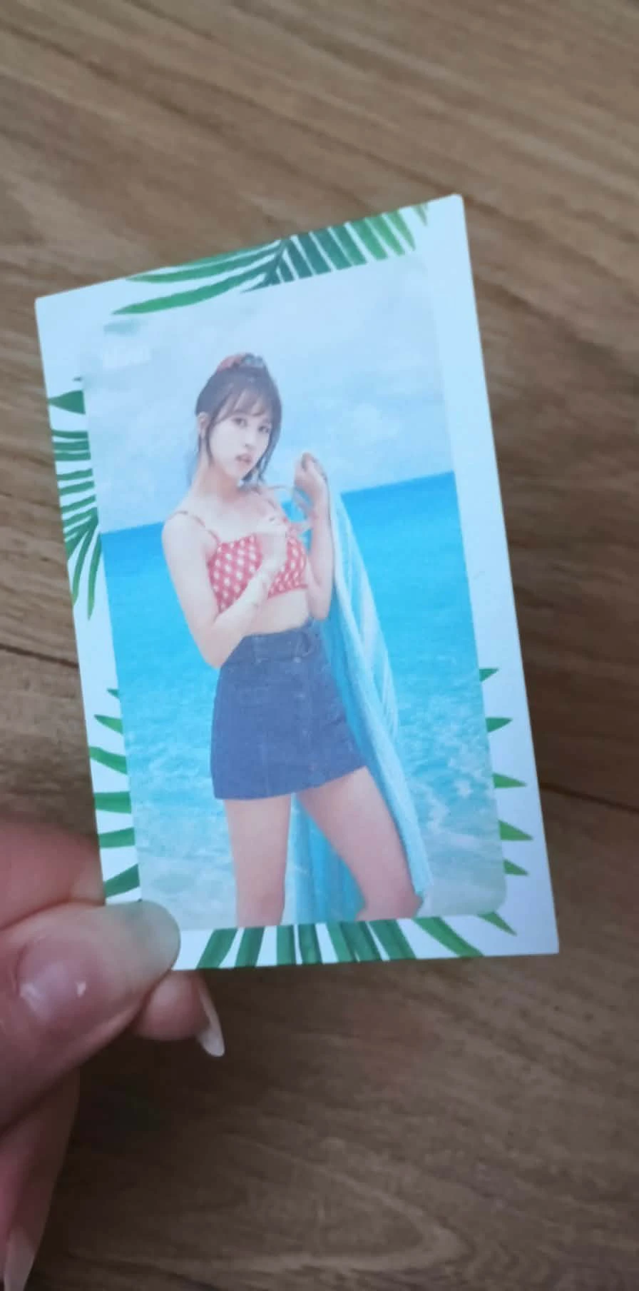 TWICE Mina TWICE - Mina - Summer Nights Album album photocard message card listing photo 3