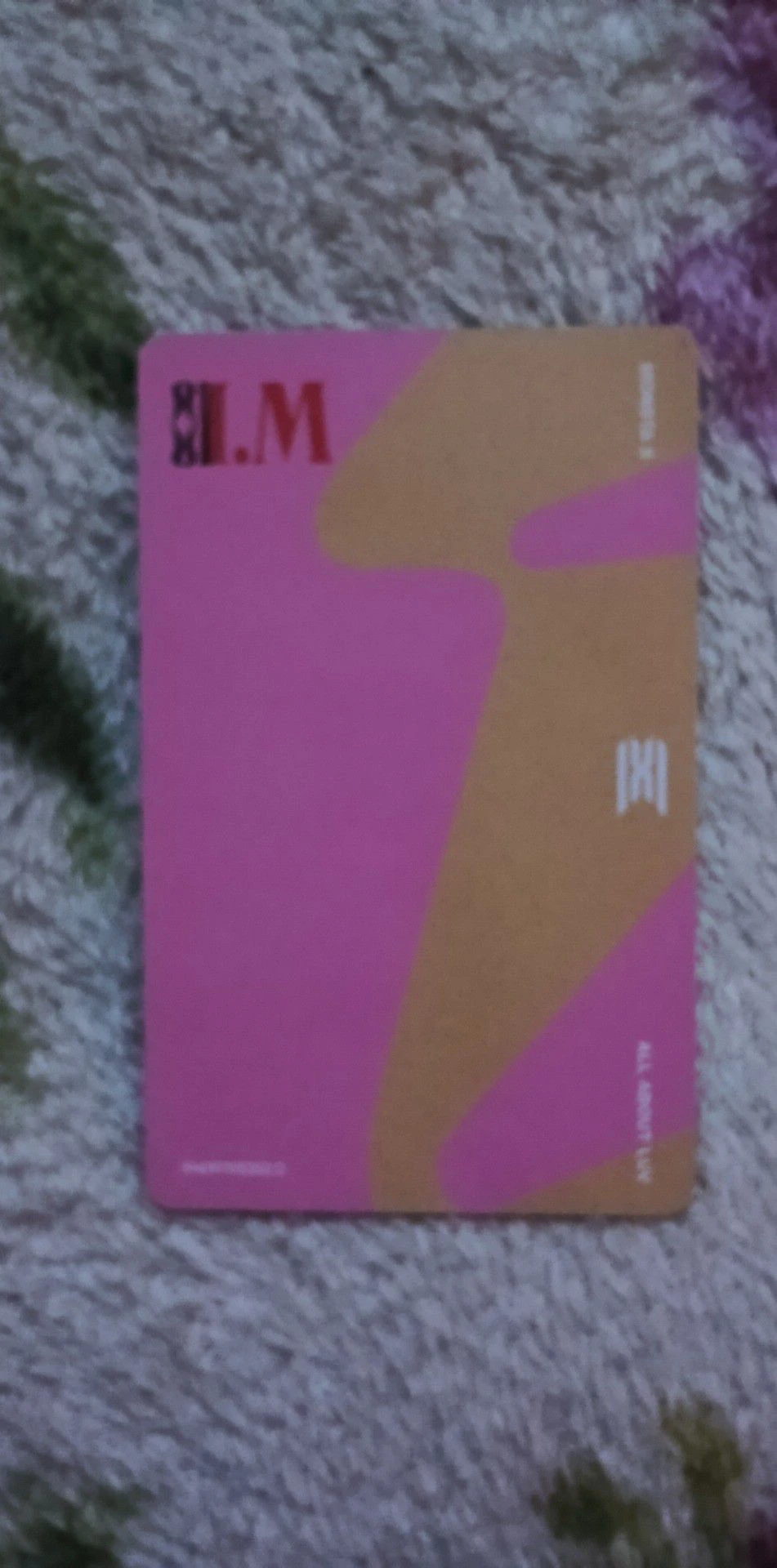 MONSTA X I.M MONSTA X - I.M - All About Luv Album deluxe version album photocard english album listing photo 3
