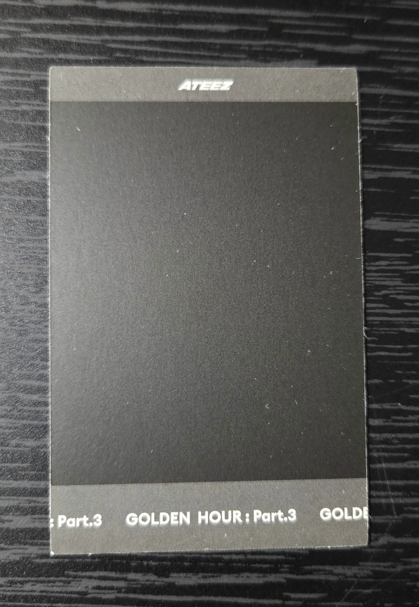 ATEEZ San ATEEZ - San - Golden Hour : Part.3 Album poca album polaroid listing photo 3