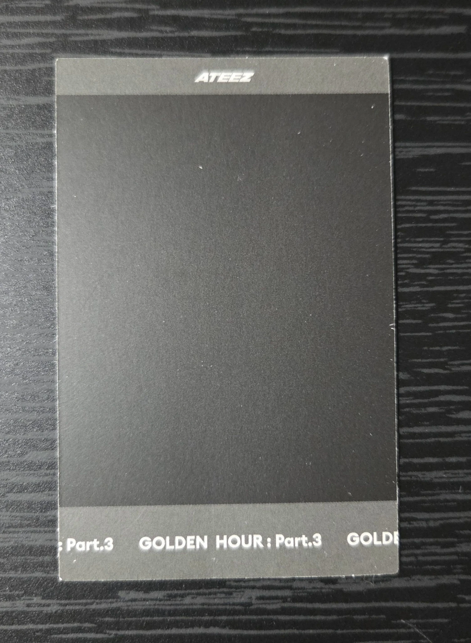 ATEEZ Hongjoong ATEEZ - Hongjoong - Golden Hour : Part.3 Album polaroid poca album listing photo 3
