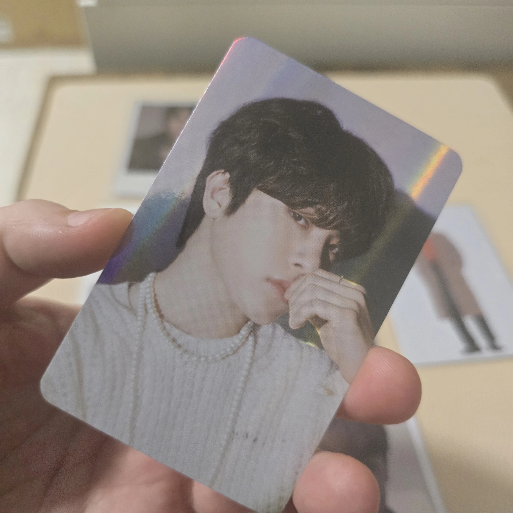 TREASURE So Junghwan TREASURE - So Junghwan - Treasure in the Night Garden Other merch photocard trading card round 2 D version holographic (hologram) listing photo 3