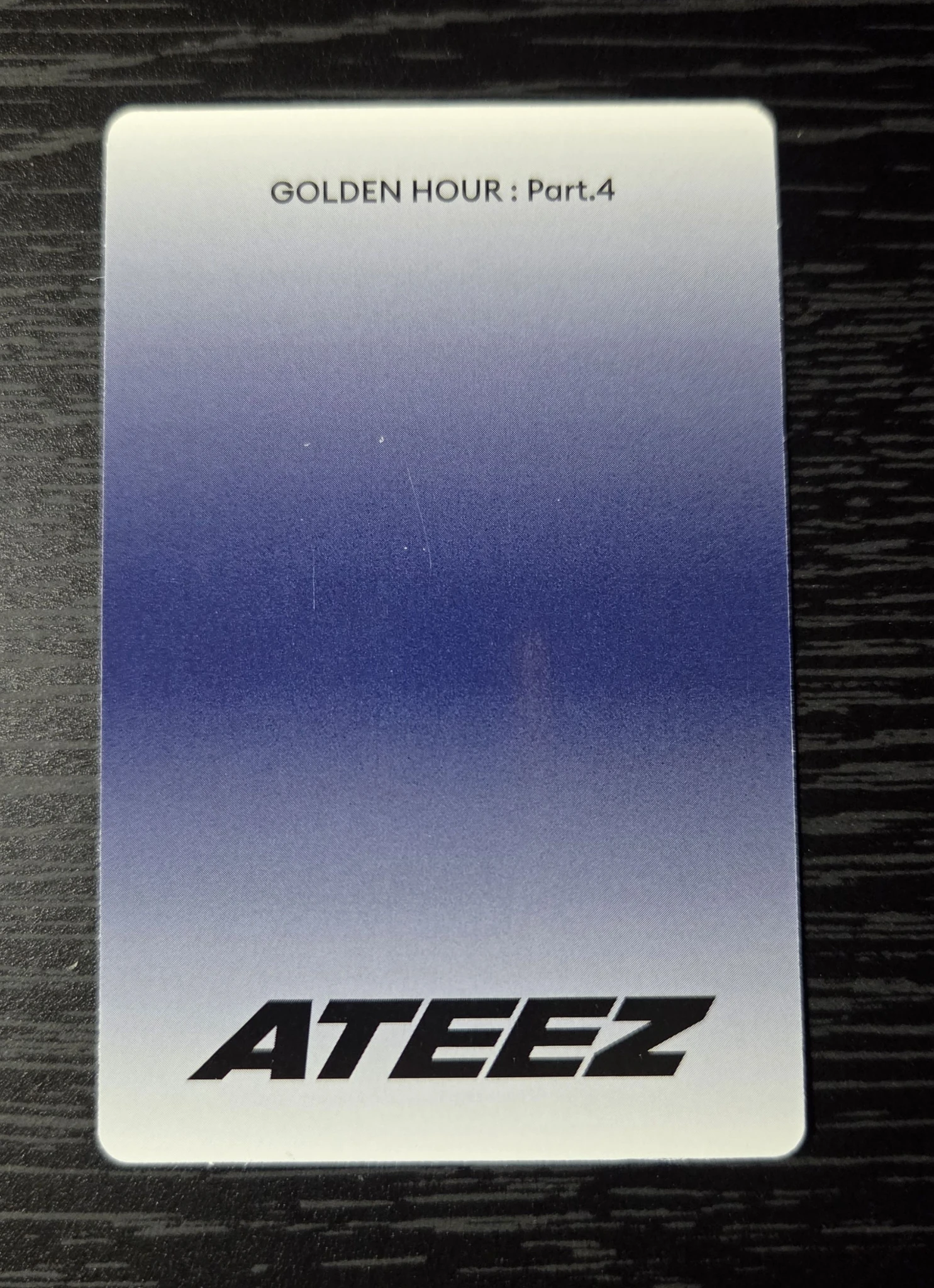 ATEEZ Hongjoong ATEEZ - Hongjoong - Golden Hour : Part.4 Album poca album A version listing photo 3