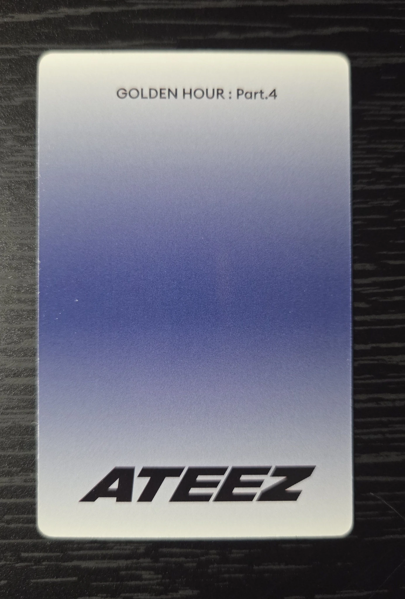 ATEEZ Yeosang ATEEZ - Yeosang - Golden Hour : Part.4 Album album photocard poca album listing photo 3