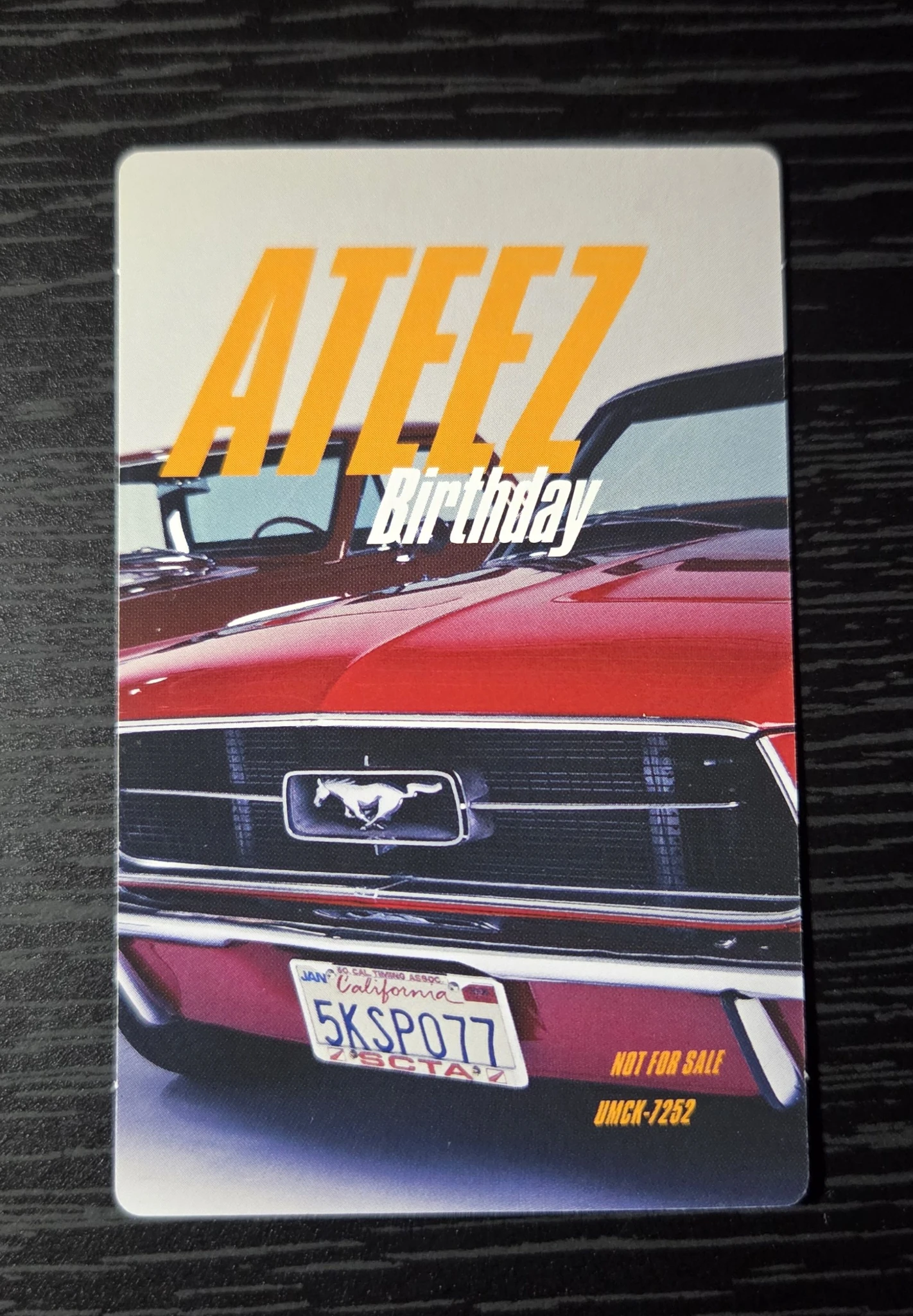 ATEEZ Hongjoong ATEEZ - Hongjoong - Birthday Album flash price version japanese album listing photo 3