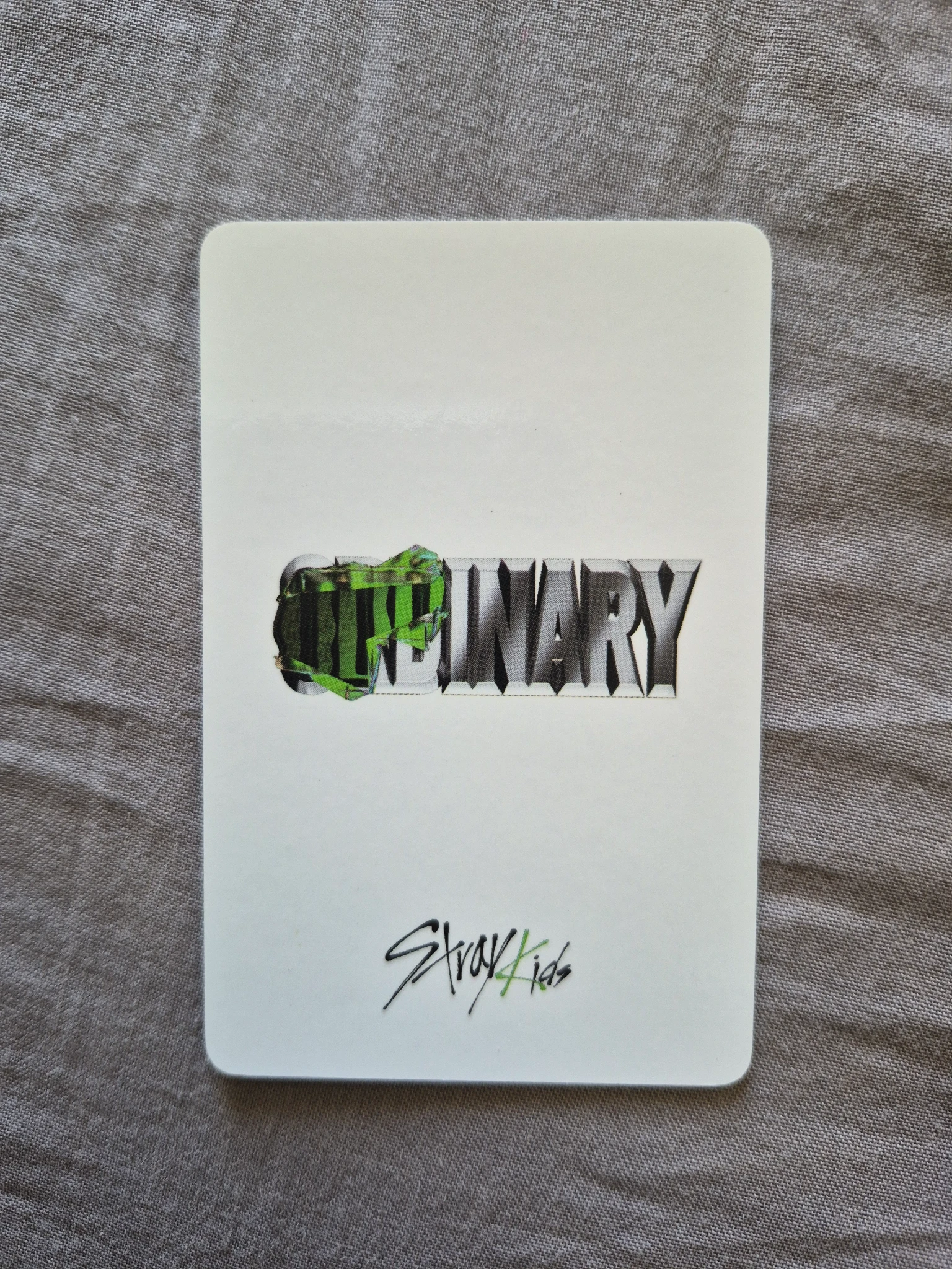 Stray Kids Hyunjin Stray Kids - Hyunjin - ODDINARY Album musicplant (music plant) pob (pre-order benefit) holographic (hologram) listing photo 3