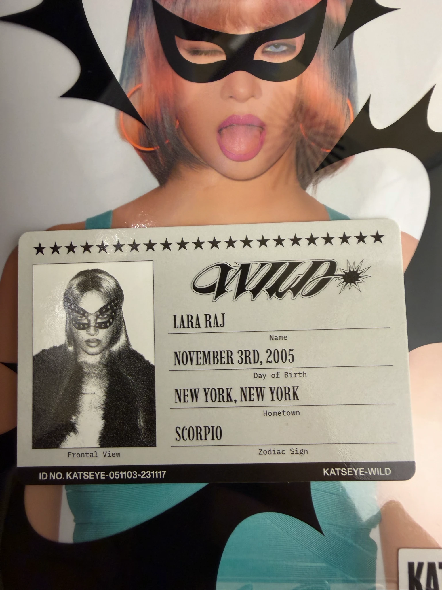 KATSEYE Lara KATSEYE - Lara - WILD Album album photocard member version version 1 listing photo 3