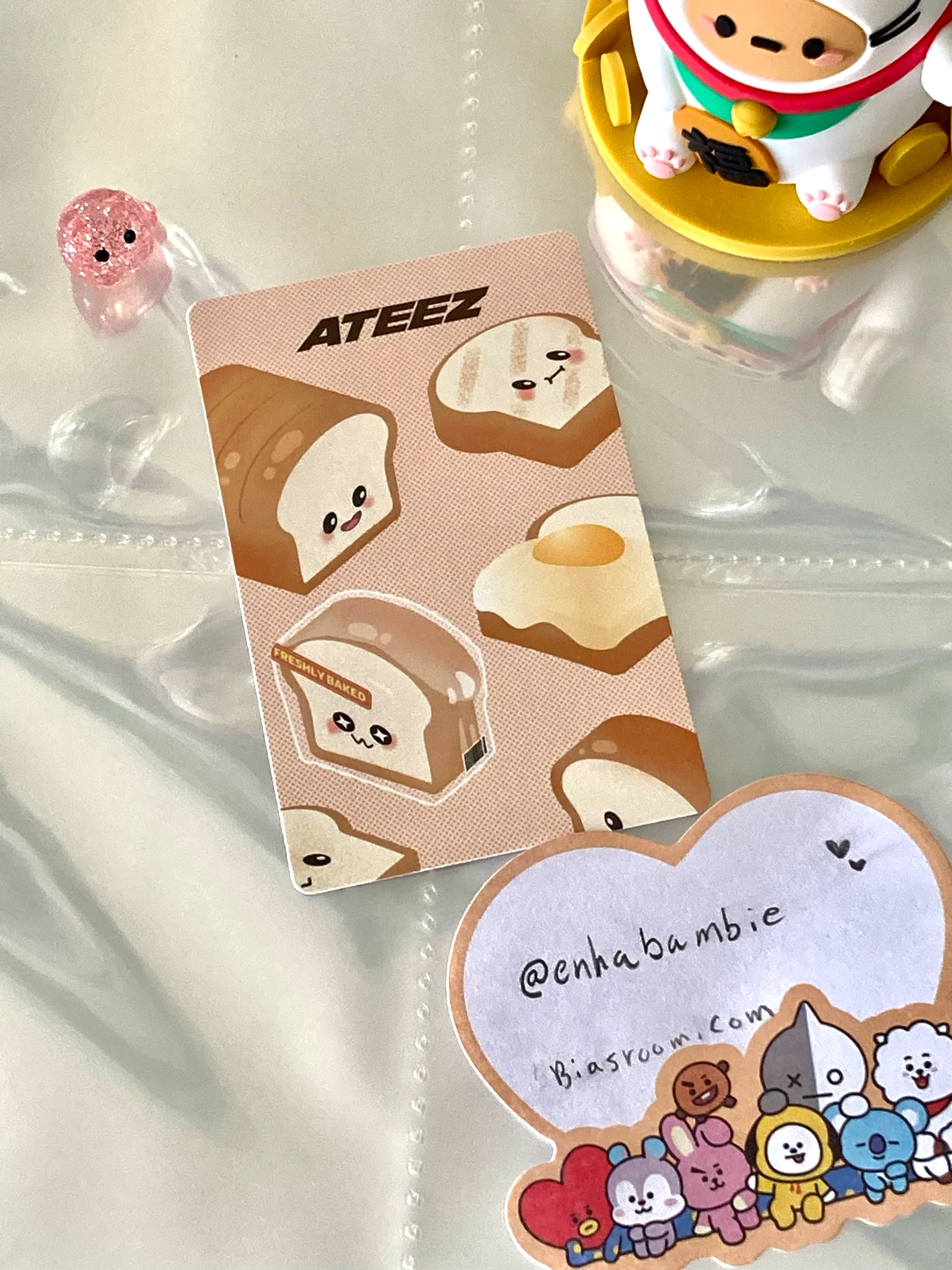 ATEEZ Jongho ATEEZ - Jongho - Golden Hour : Part.2 Album pob (pre-order benefit) album photocard barnes & noble exclusive listing photo 3