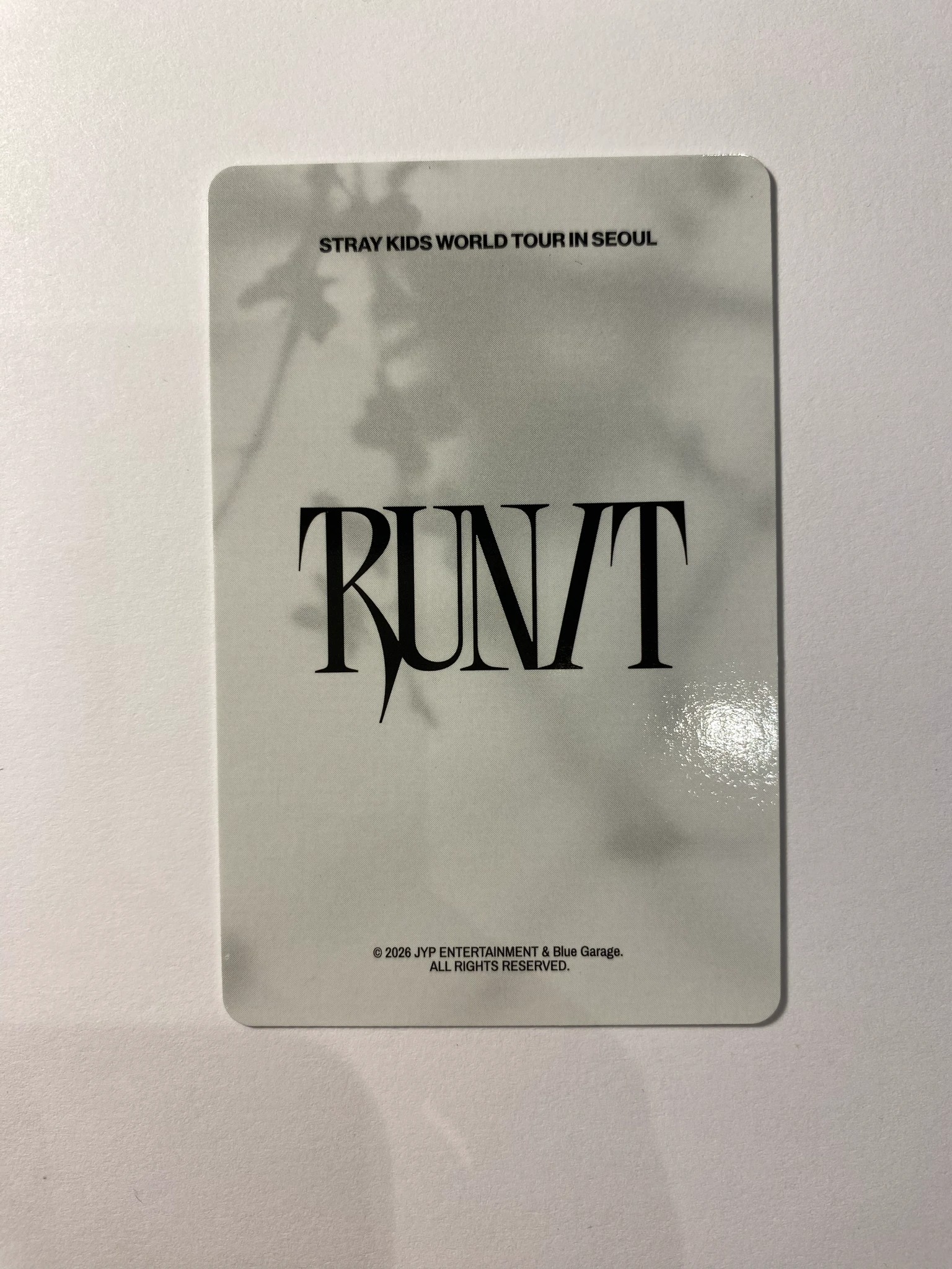 Stray Kids Seungmin Stray Kids - Seungmin - RUN IT World Tour Event offline purchase benefit seoul listing photo 3