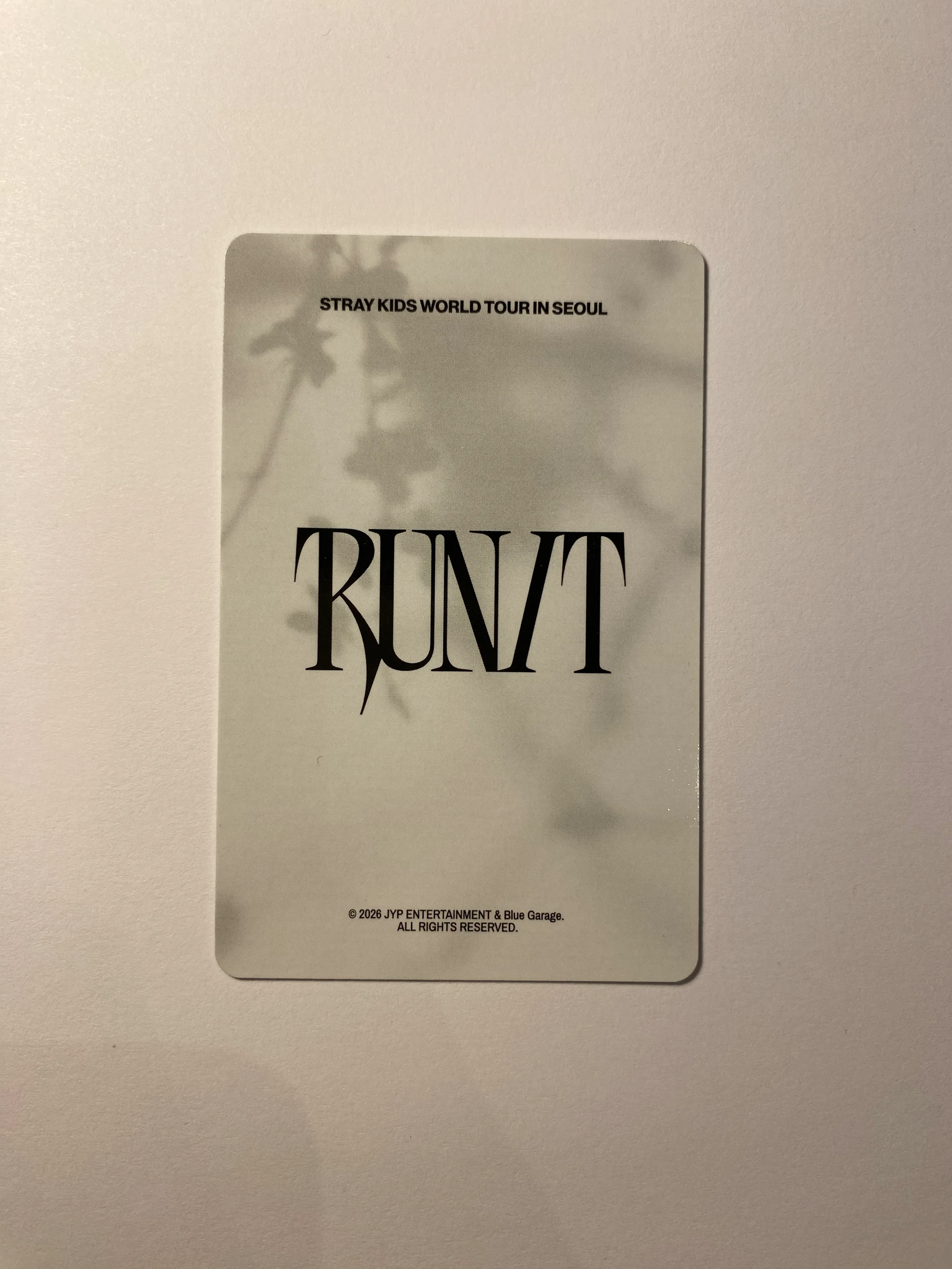 Stray Kids HAN Stray Kids - HAN - RUN IT World Tour Event offline purchase benefit seoul listing photo 3