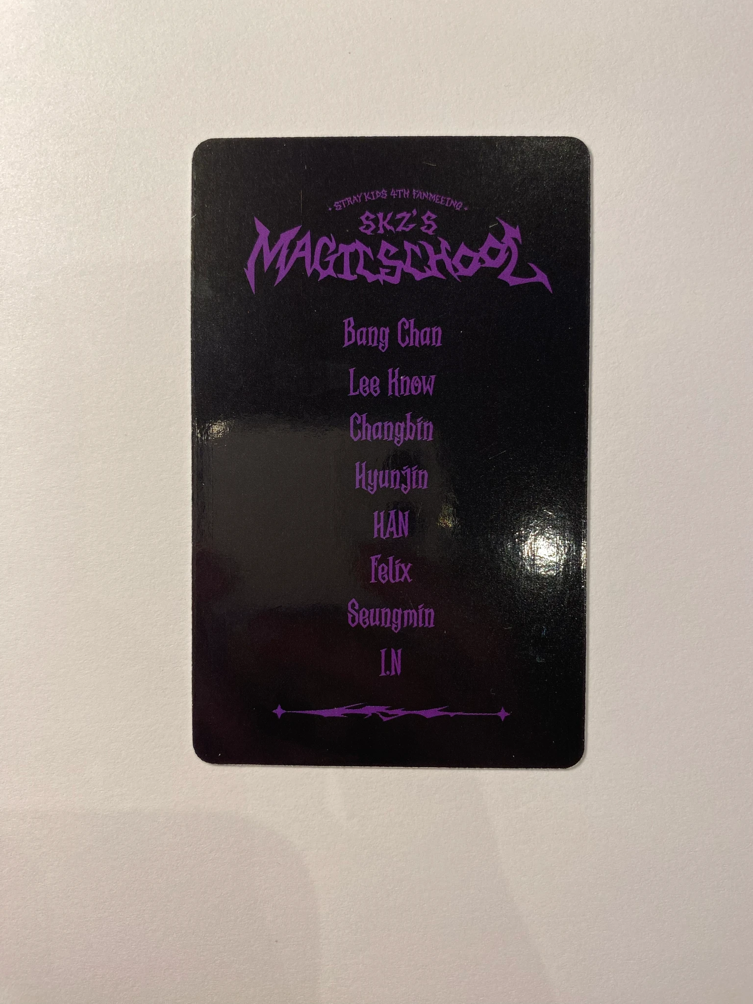 Stray Kids Felix Stray Kids - Felix - 4th Fanmeeting- SKZ's Magic School Event pre-order benefit jyp shop listing photo 3