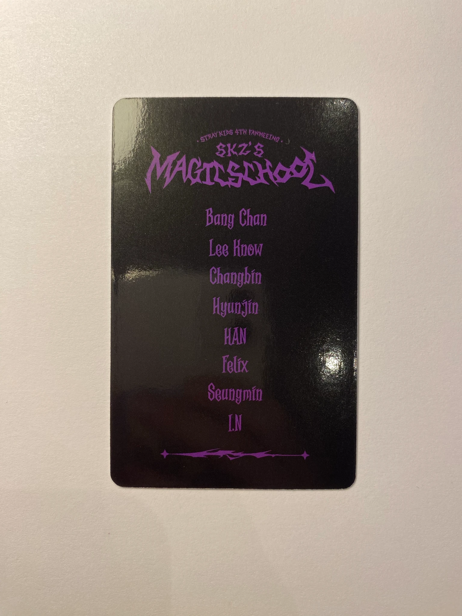 Stray Kids Bang Chan Stray Kids - Bang Chan - 4th Fanmeeting- SKZ's Magic School Event pre-order benefit jyp shop listing photo 3
