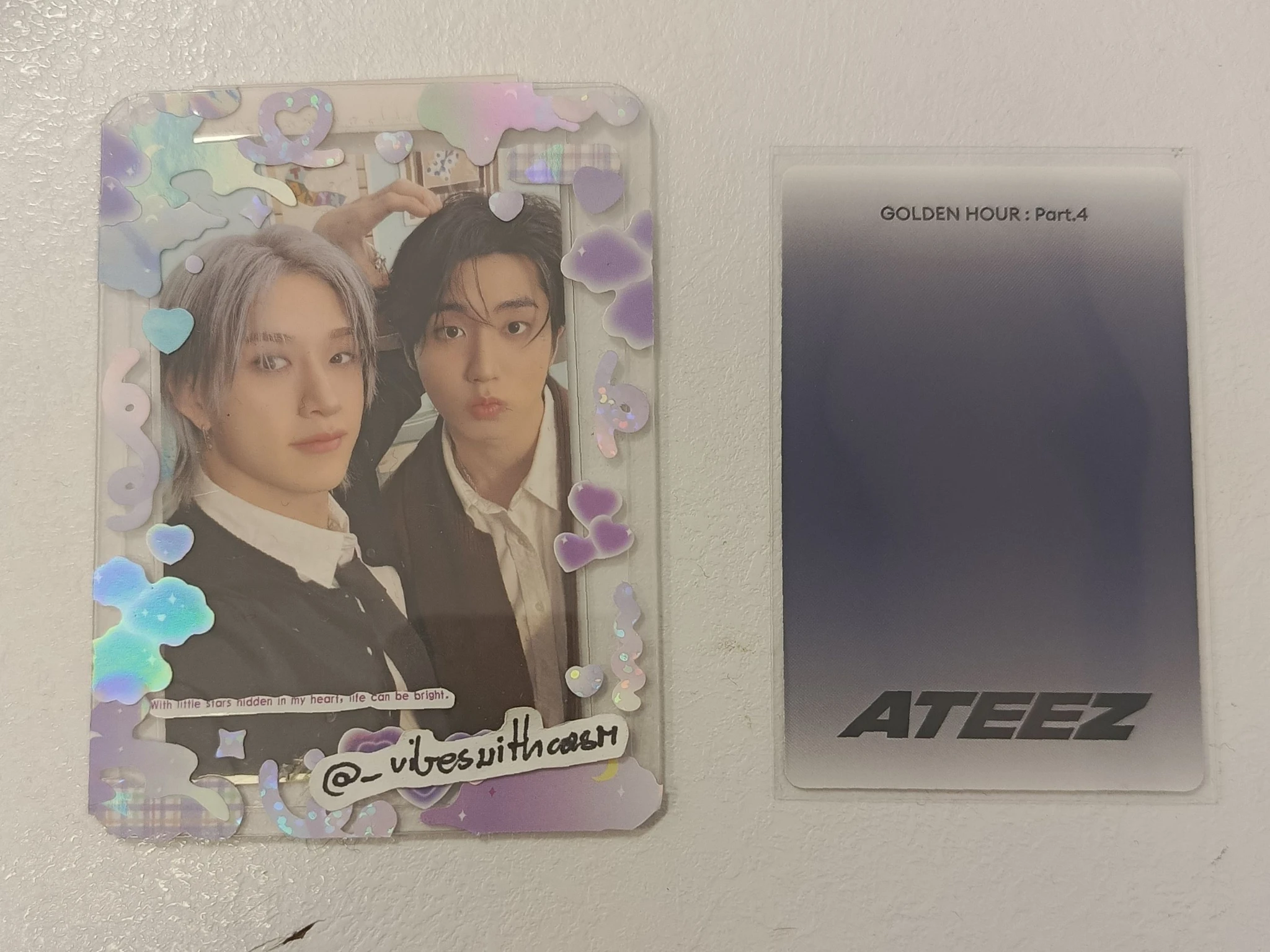 ATEEZ Jongho ATEEZ - Jongho - Golden Hour : Part.4 Album album photocard poca album listing photo 3