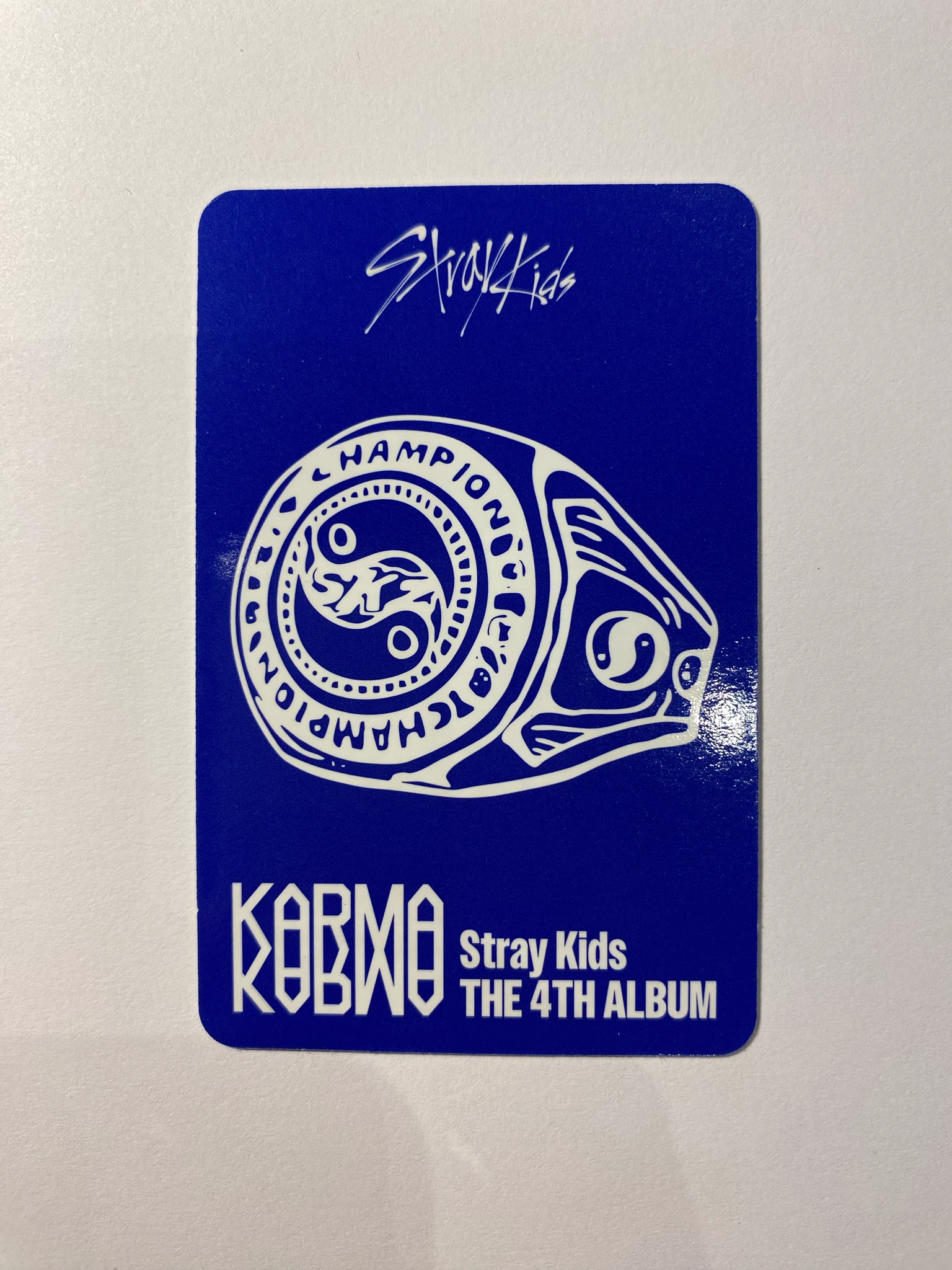 Stray Kids Seungmin Stray Kids - Seungmin - KARMA Album accordion version album photocard first press only listing photo 3