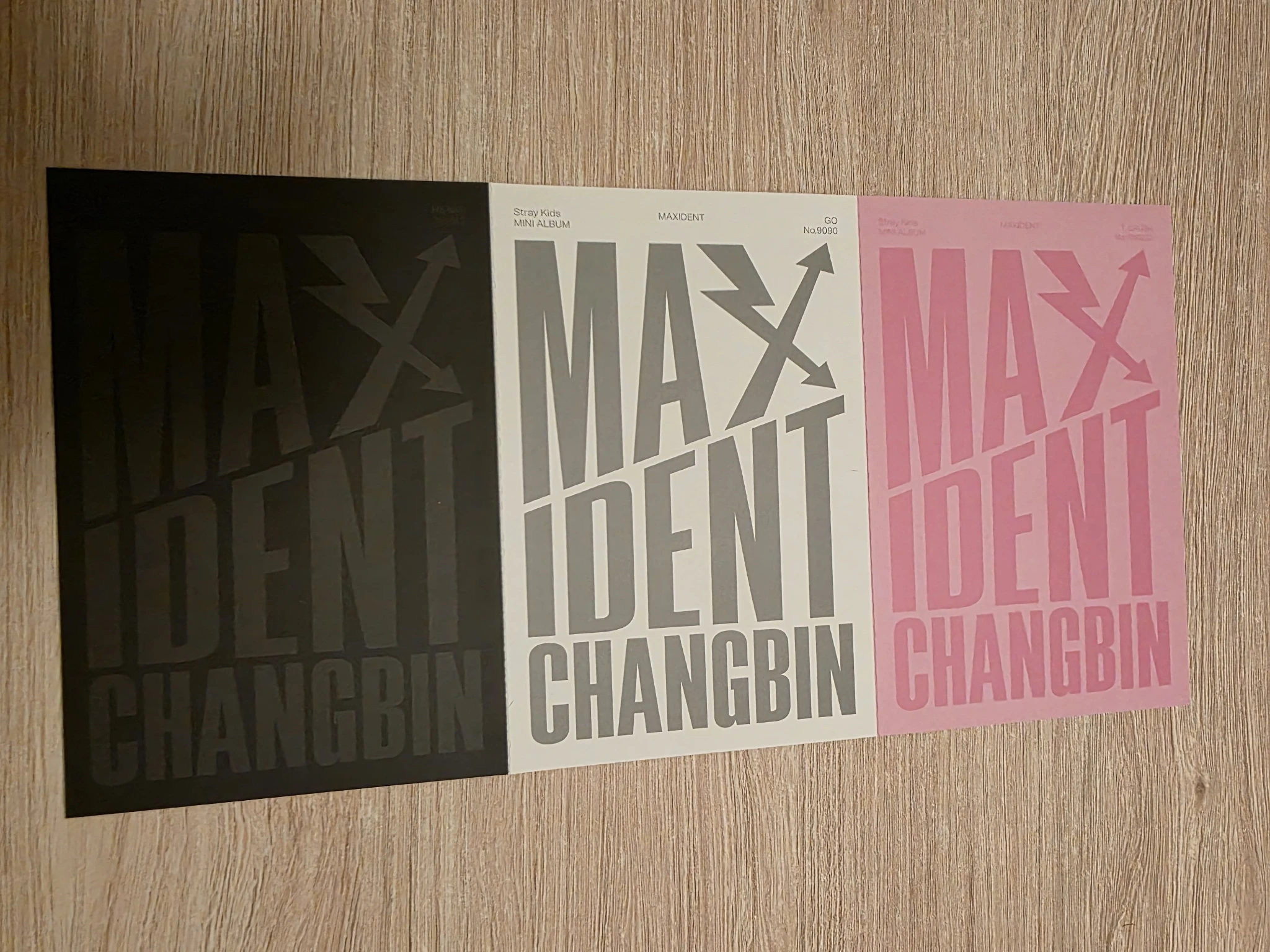 Stray Kids Changbin Stray Kids - Changbin - Maxident Album album inclusion go version limited edition mini folded poster listing photo 3
