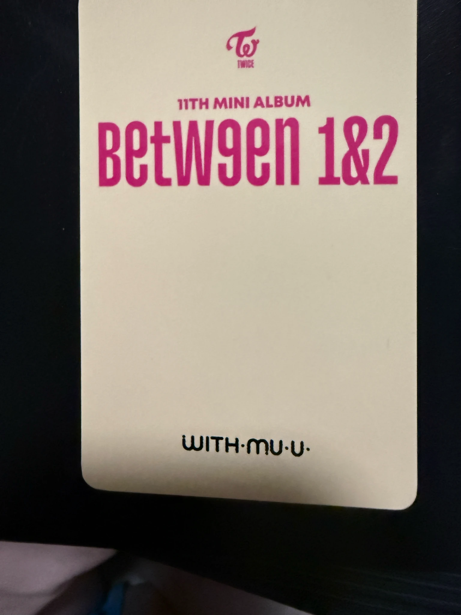 TWICE Dahyun TWICE-Dahyun-Album-BETWEEN 1&2 listing photo 3