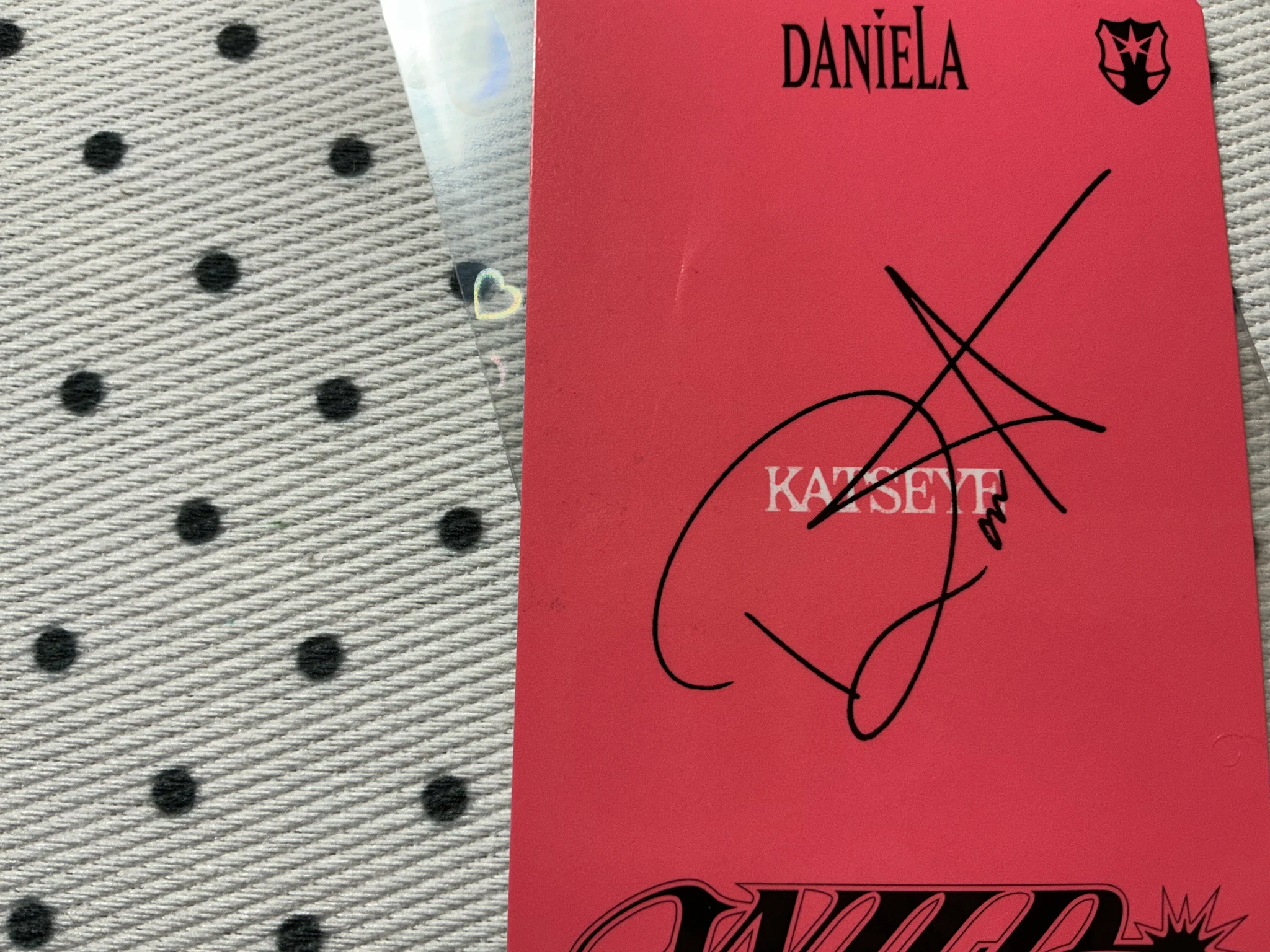KATSEYE Daniela KATSEYE - Daniela - WILD Album wild heart version album photocard listing photo 3