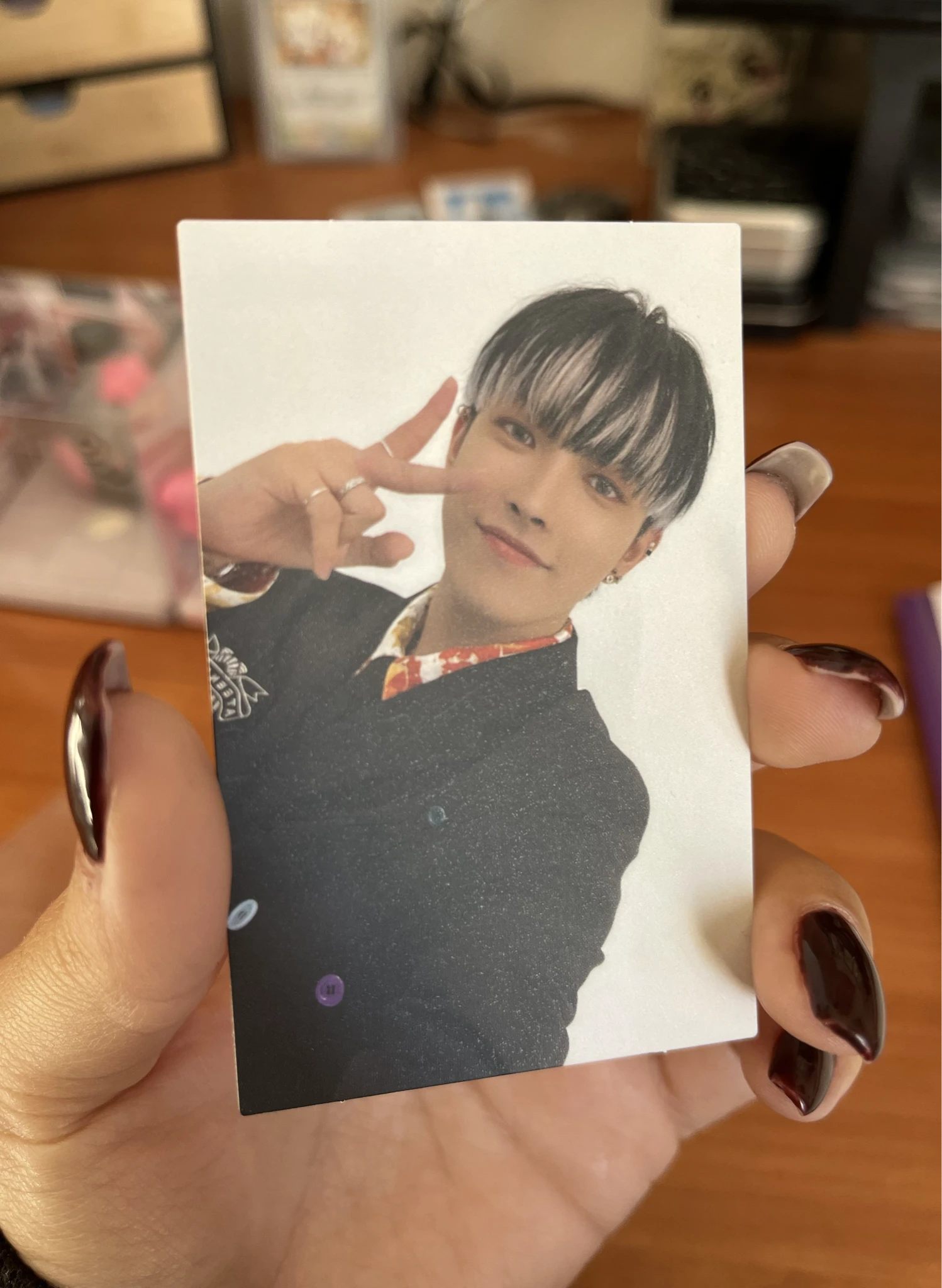 ATEEZ Hongjoong ATEEZ - Hongjoong - ZERO : FEVER EPILOGUE Album album photocard Z version limited version listing photo 3
