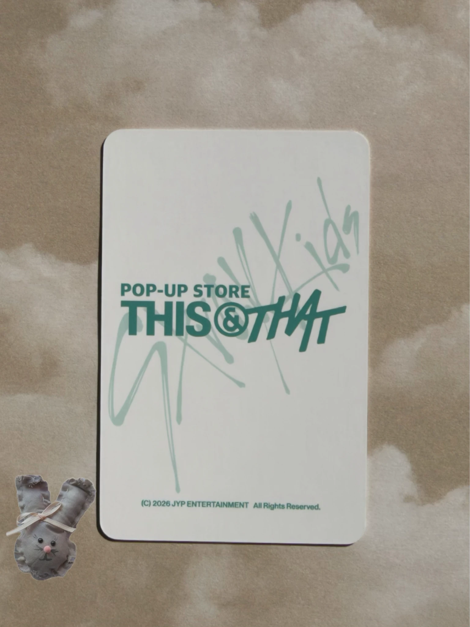 Stray Kids Hyunjin Stray Kids - Hyunjin - THIS & THAT Album lucky draw (LD) pop-up soundwave listing photo 3