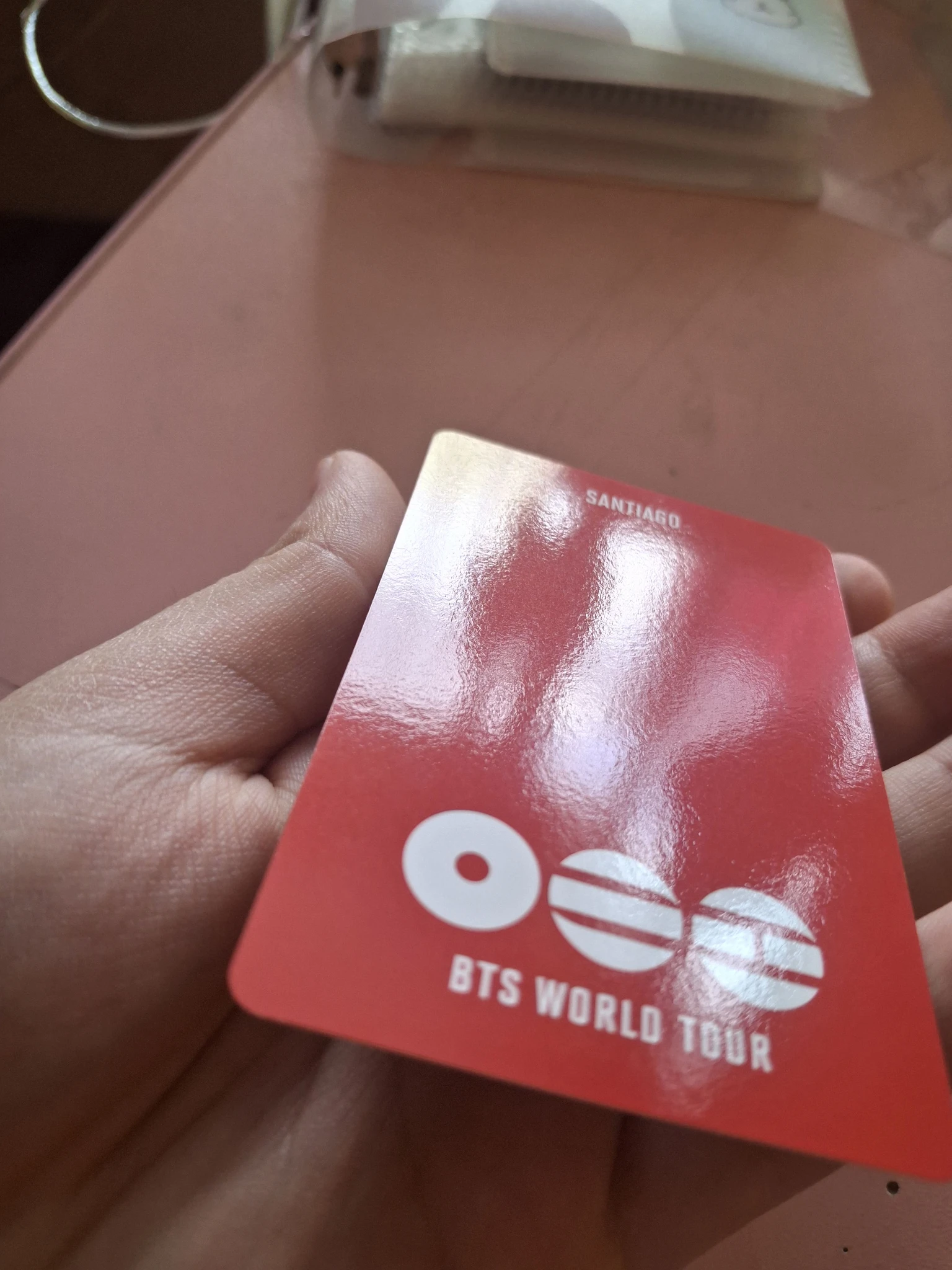 BTS Jin BTS - Jin - ARIRANG World Tour Event army zone goyang photocard set listing photo 3