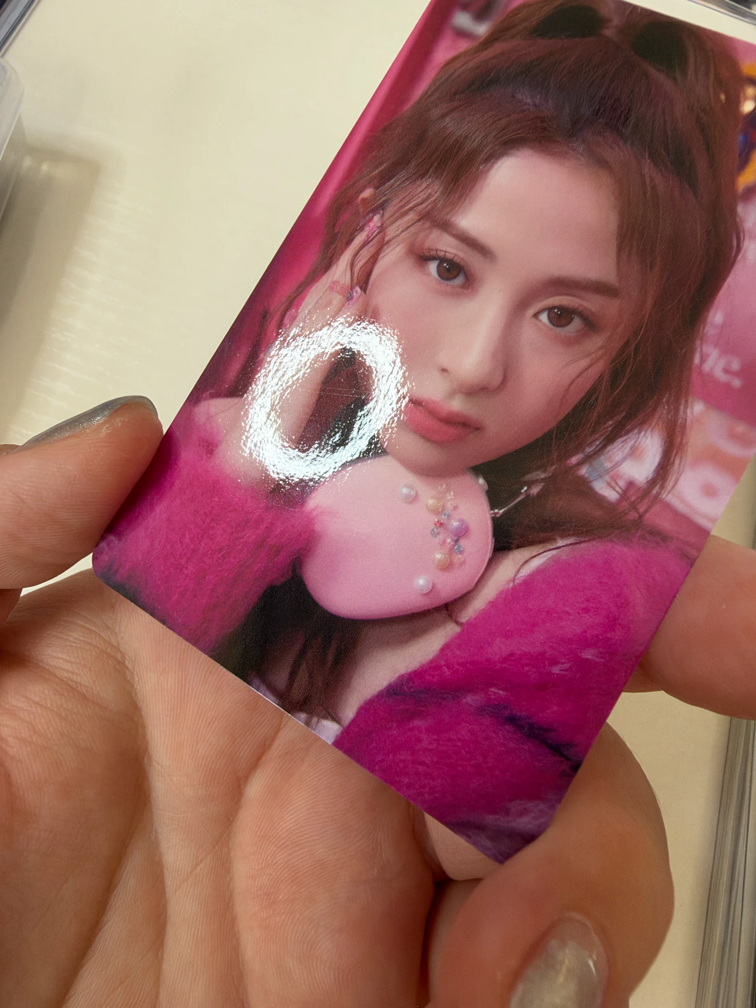 LE SSERAFIM Huh Yunjin LE SSERAFIM - Huh Yunjin - FEARLESS (Japanese Ver.) Album merch trading card listing photo 3