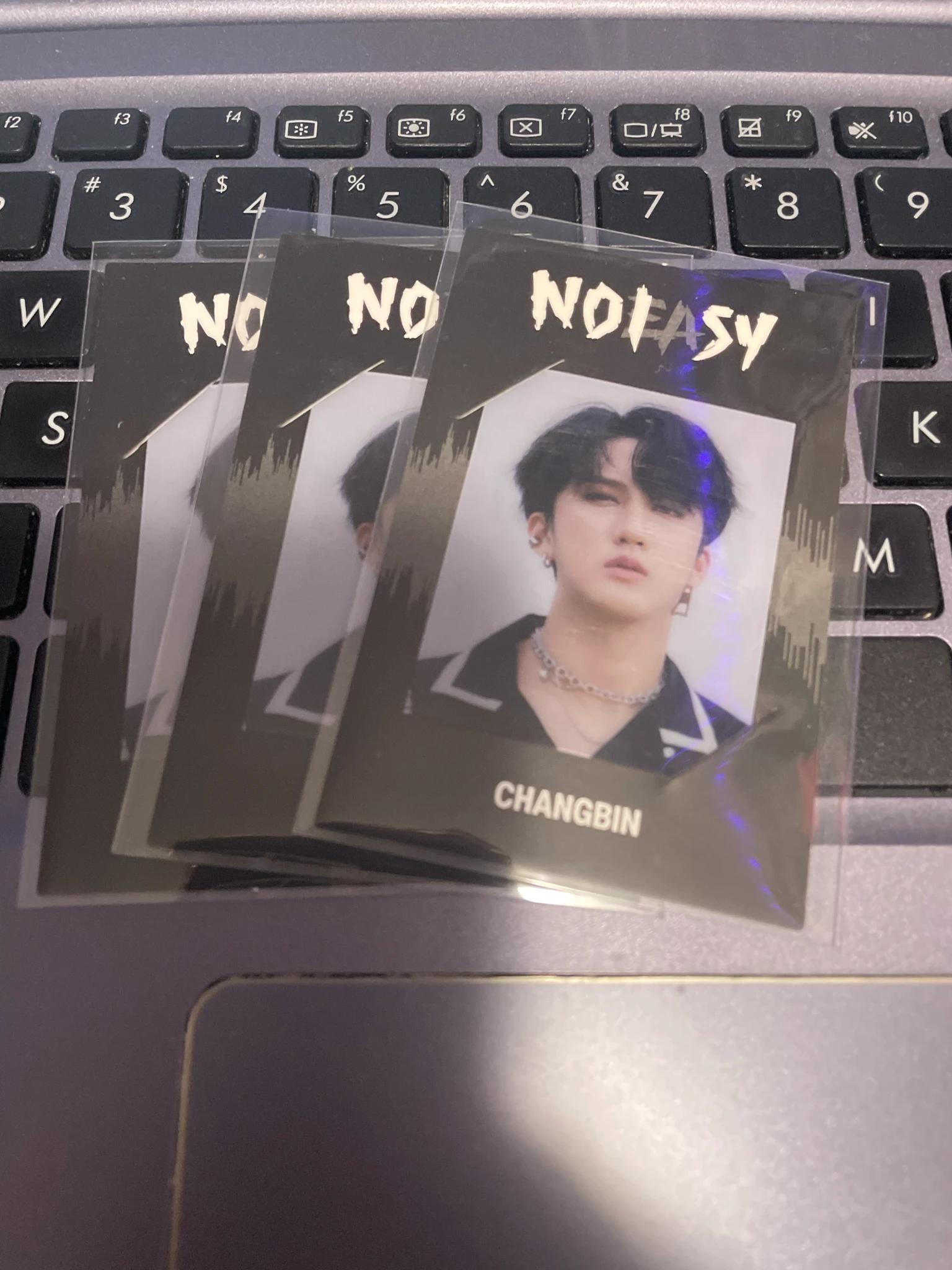 Stray Kids Changbin Stray Kids - Changbin - NOEASY Album album photocard first press only frame photocard standard version limited edition listing photo 3