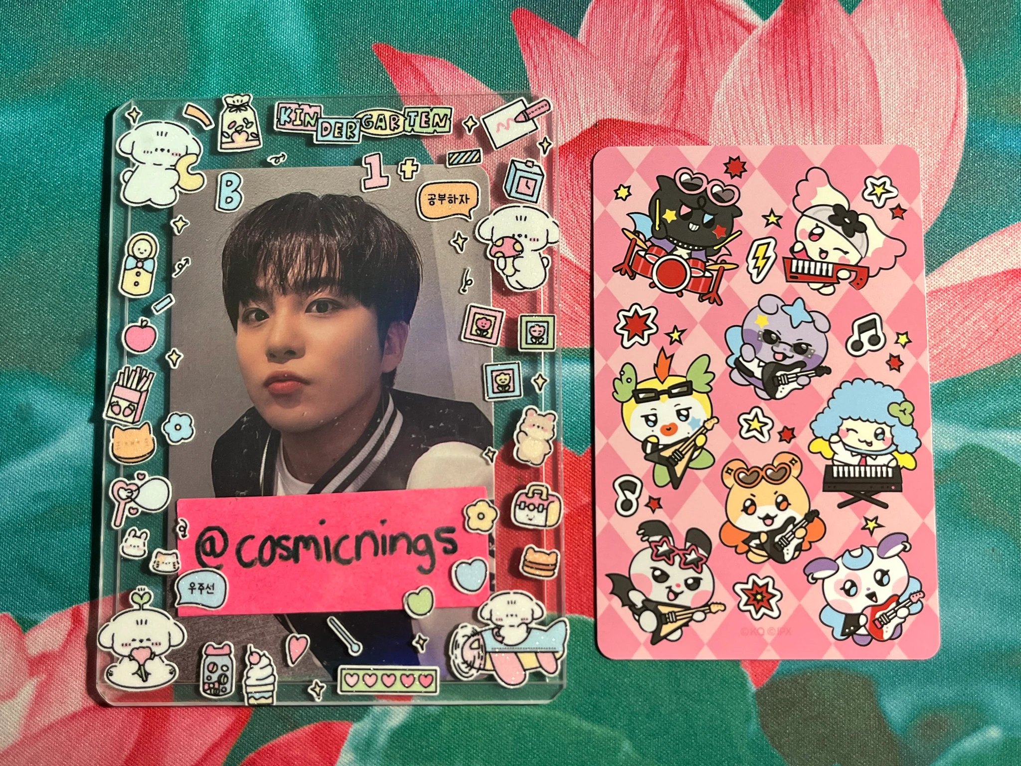 ATEEZ Yeosang ATEEZ - Yeosang - MIGHTEEZ Rock The Stage Other trading card pop-up version 1 listing photo 3