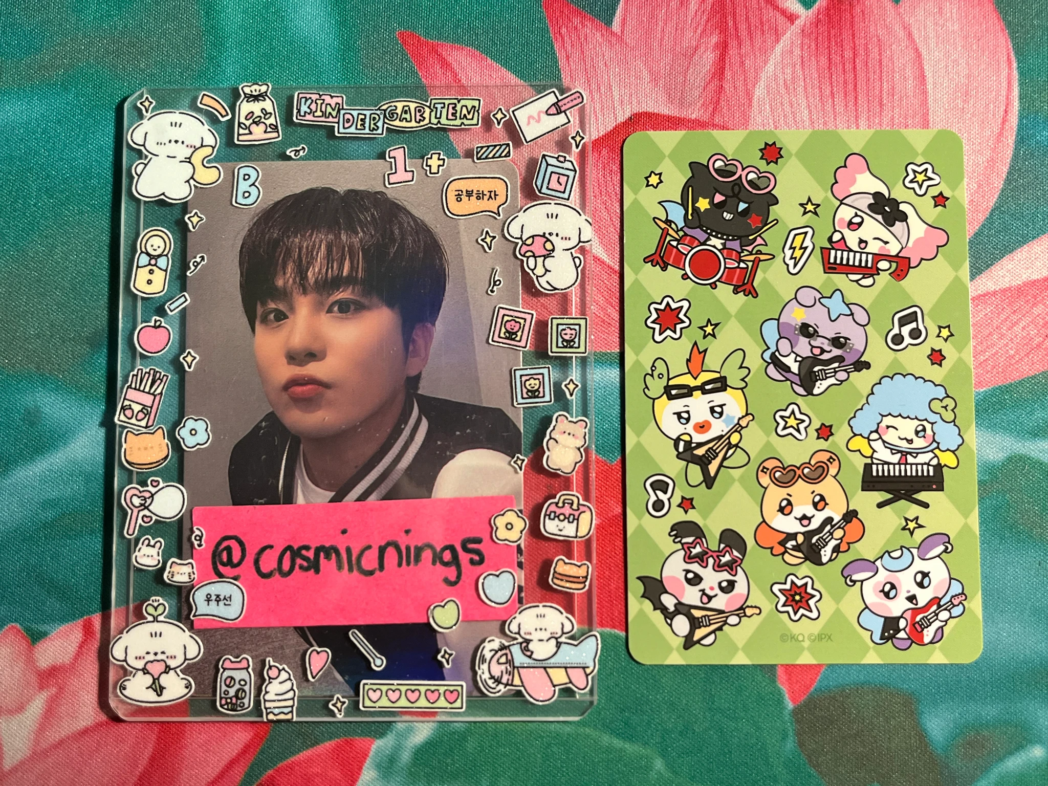 ATEEZ Mingi ATEEZ - Mingi - MIGHTEEZ Rock The Stage Other trading card pop-up version 1 listing photo 3
