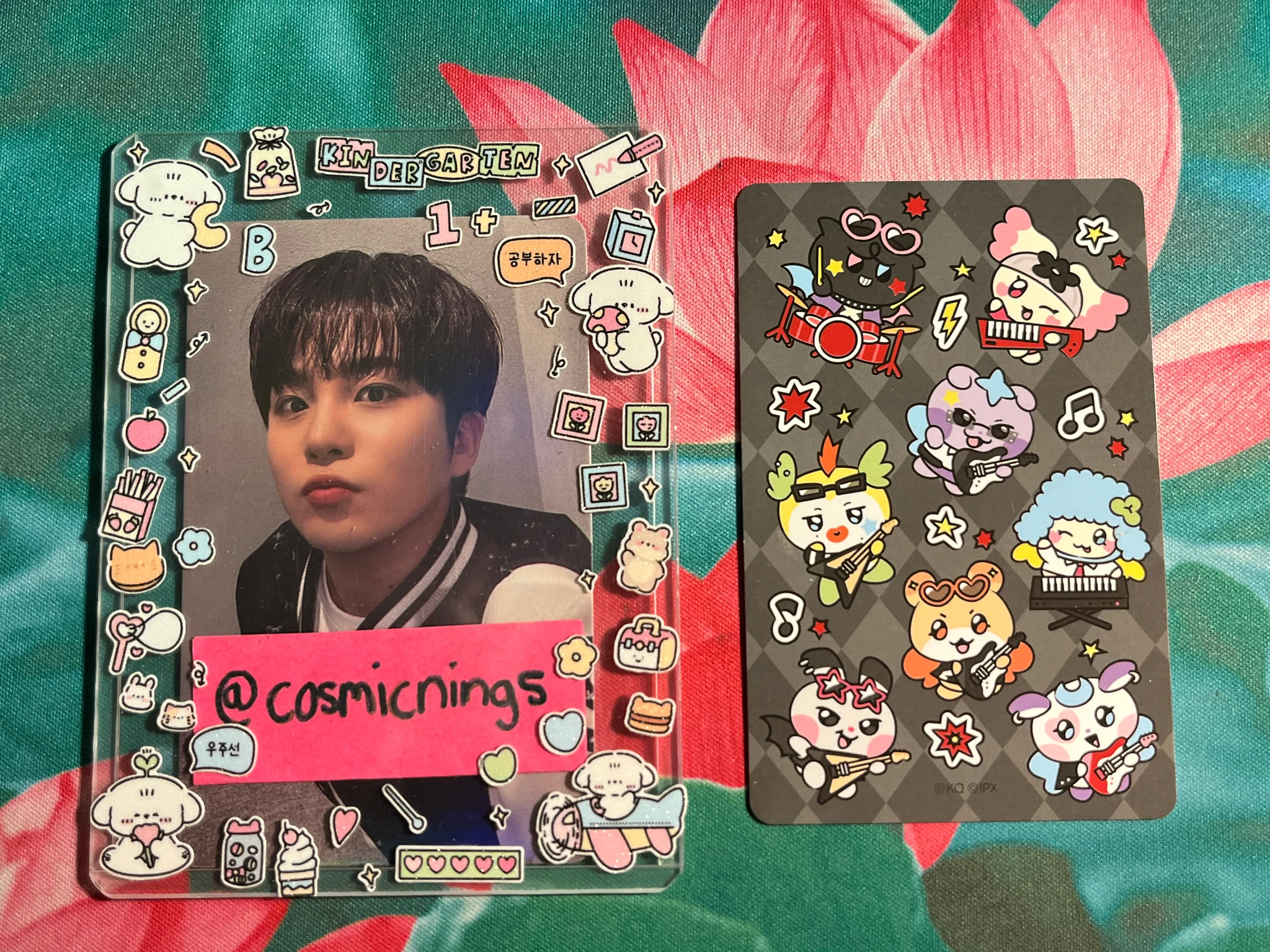 ATEEZ Wooyoung ATEEZ - Wooyoung - MIGHTEEZ Rock The Stage Other trading card pop-up version 1 listing photo 3