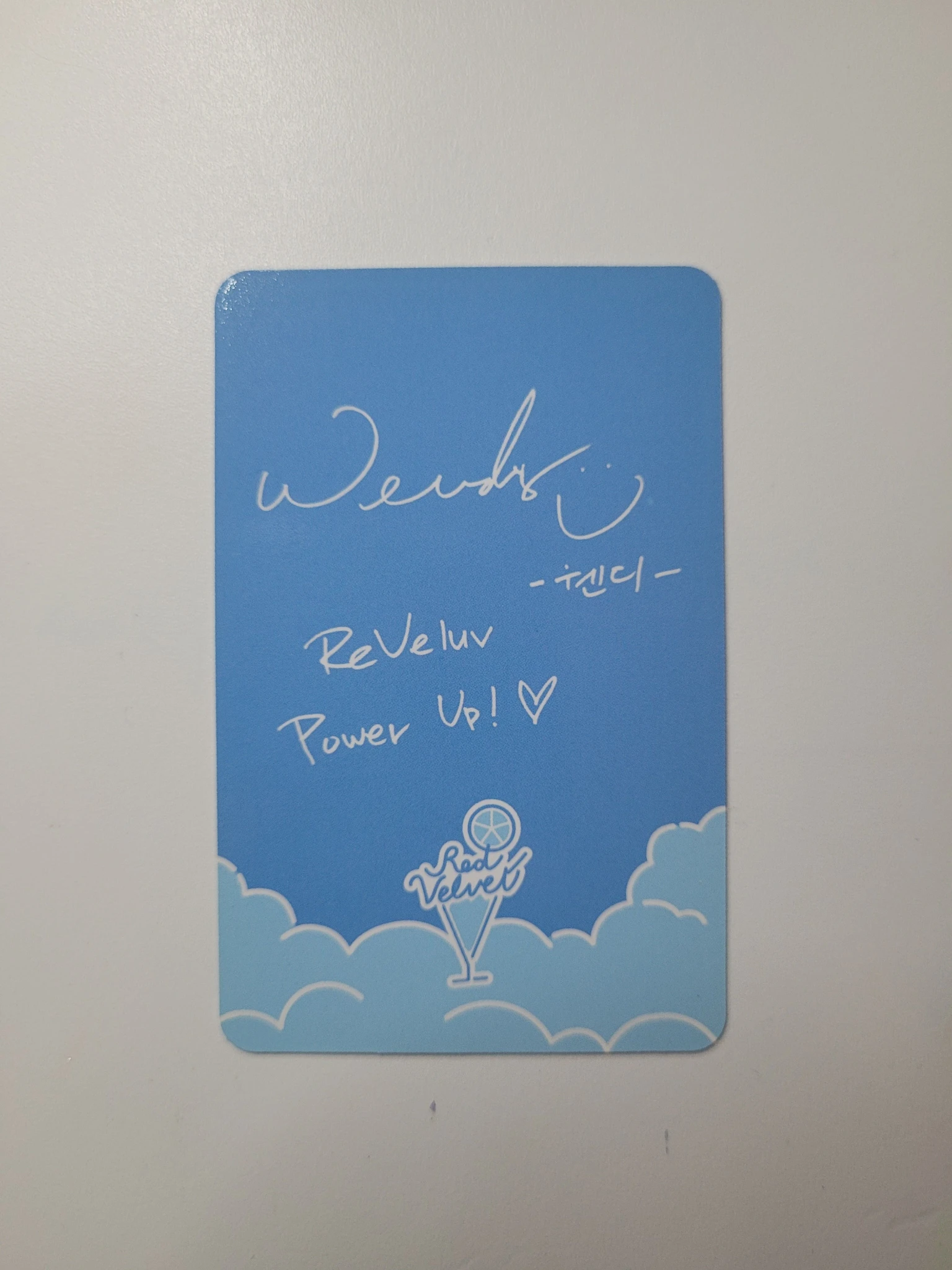 Red Velvet Wendy Red Velvet - Wendy - Summer Magic Album album photocard limited version listing photo 3