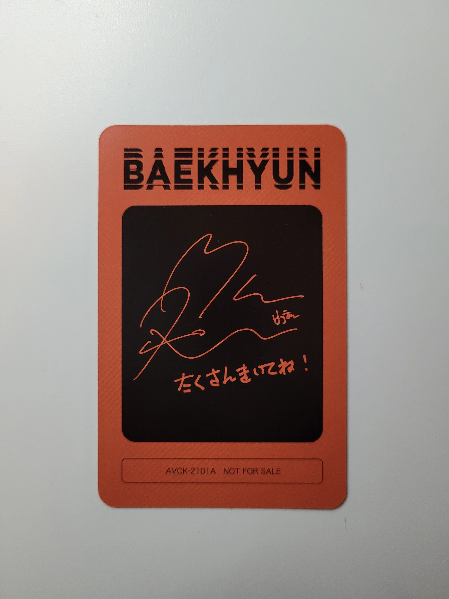 EXO Baekhyun EXO - Baekhyun - BAEKHYUN Album japanese album solo album album photocard listing photo 3
