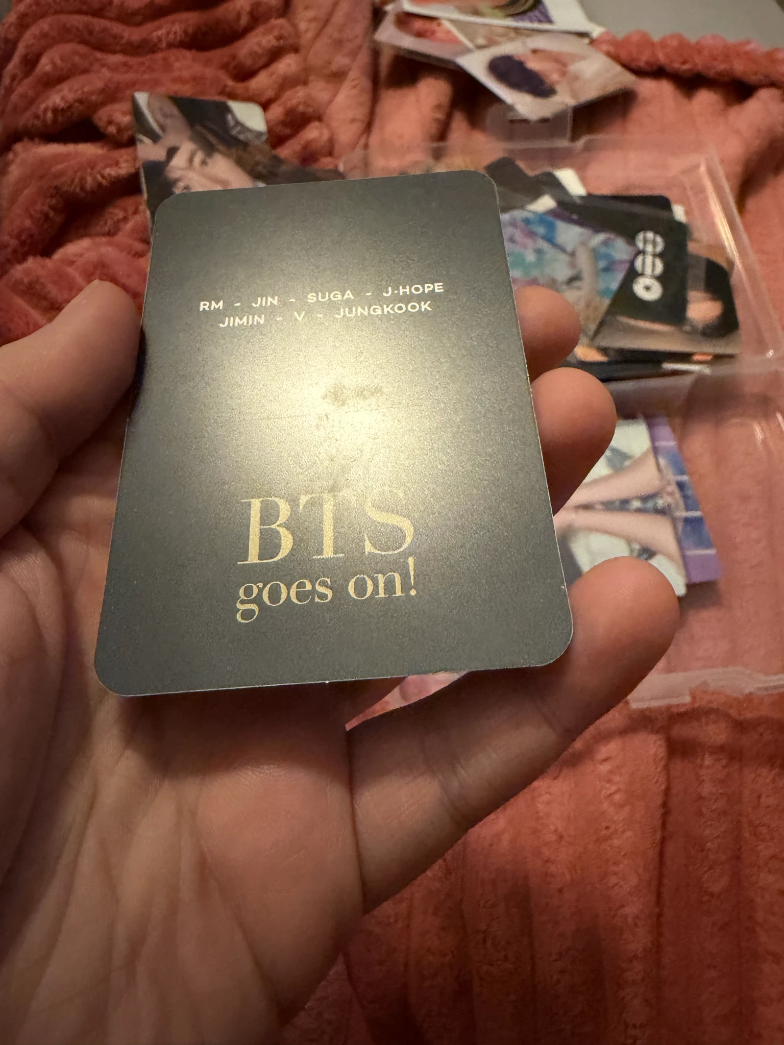 BTS Jin BTS - Jin - D’ICON VOL 10 Other photocard DICON magazine group cover ver. listing photo 3