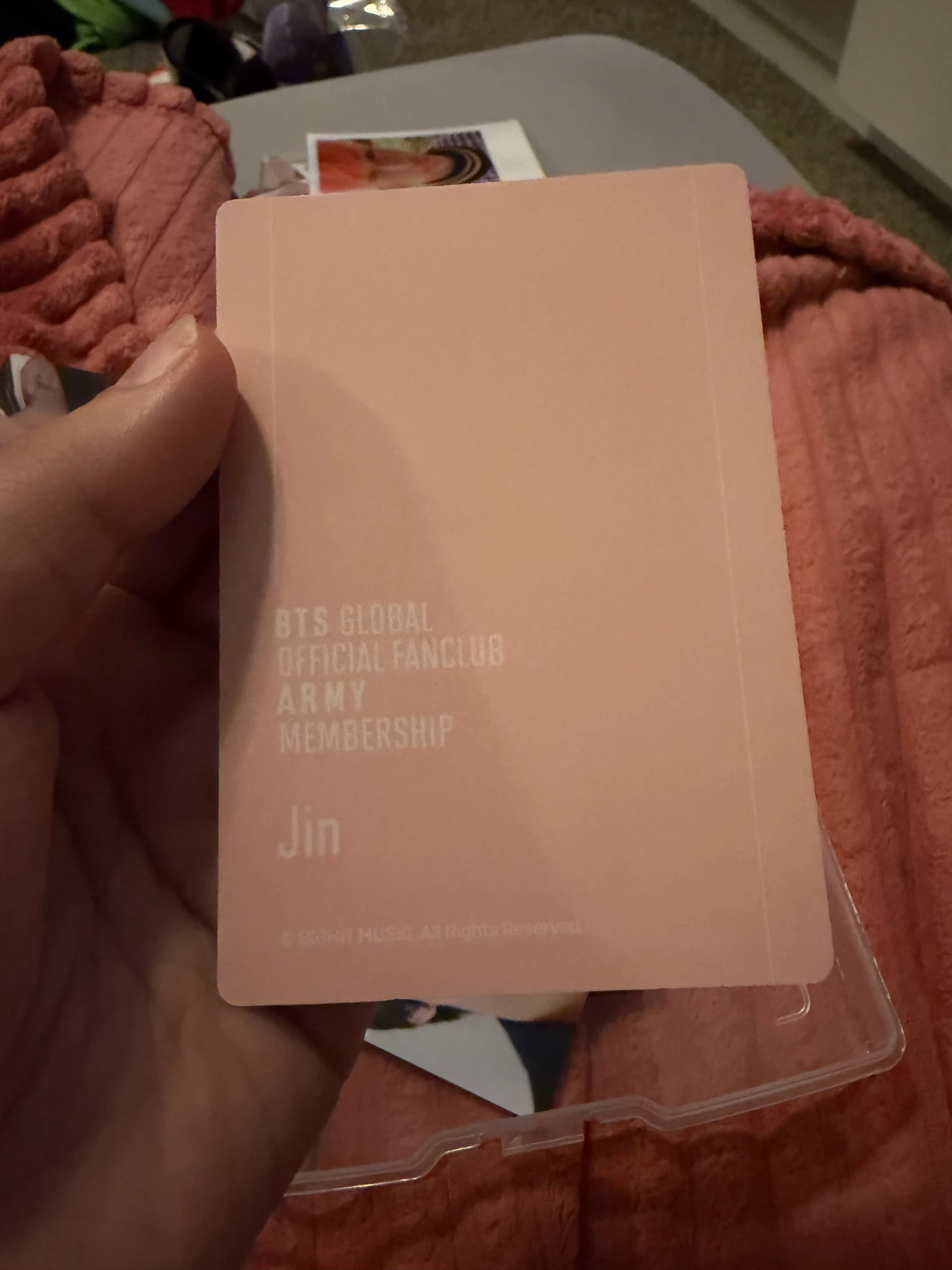 BTS Jin BTS - Jin - 10th ARMY Membership Kit  Other jin BTS weverse membership listing photo 3
