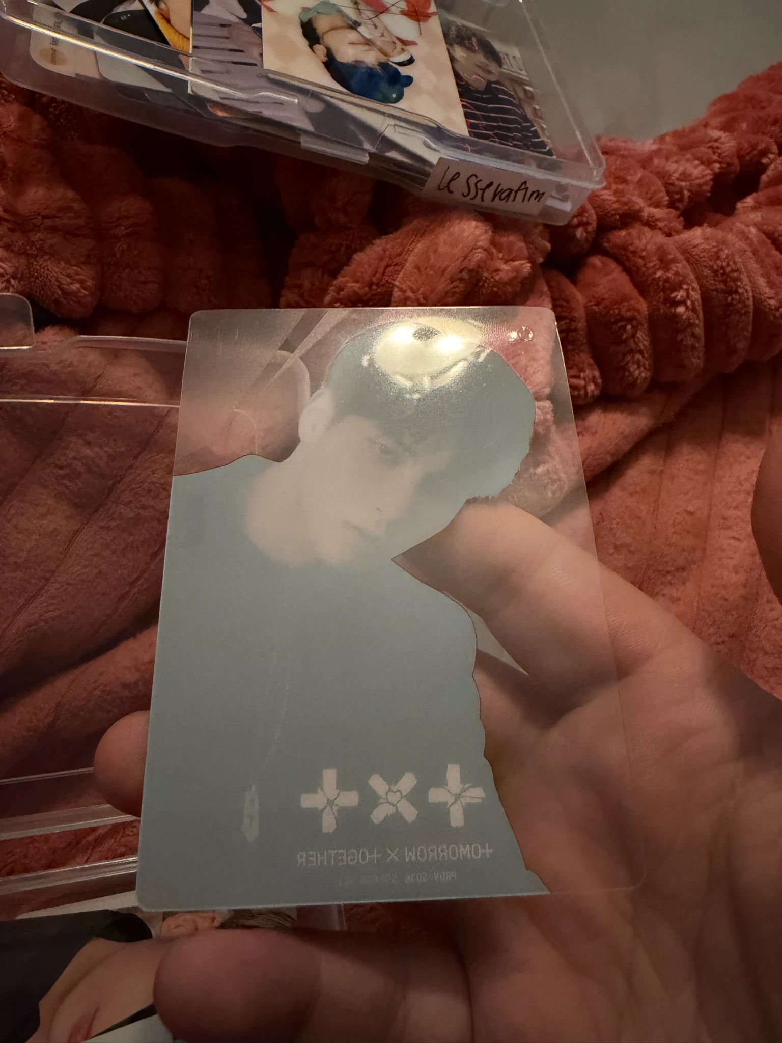 TOMORROW X TOGETHER Taehyun TOMORROW X TOGETHER - Taehyun - GOOD BOY GONE BAD Album album photocard weverse shop japan (wvj) transparent listing photo 3