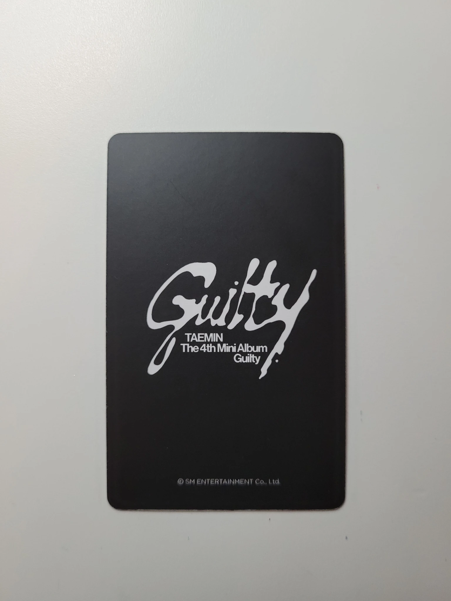 Taemin Taemin Taemin - Taemin - Guilty - The 4th Mini Album Album weverse unboxing event solo album listing photo 3