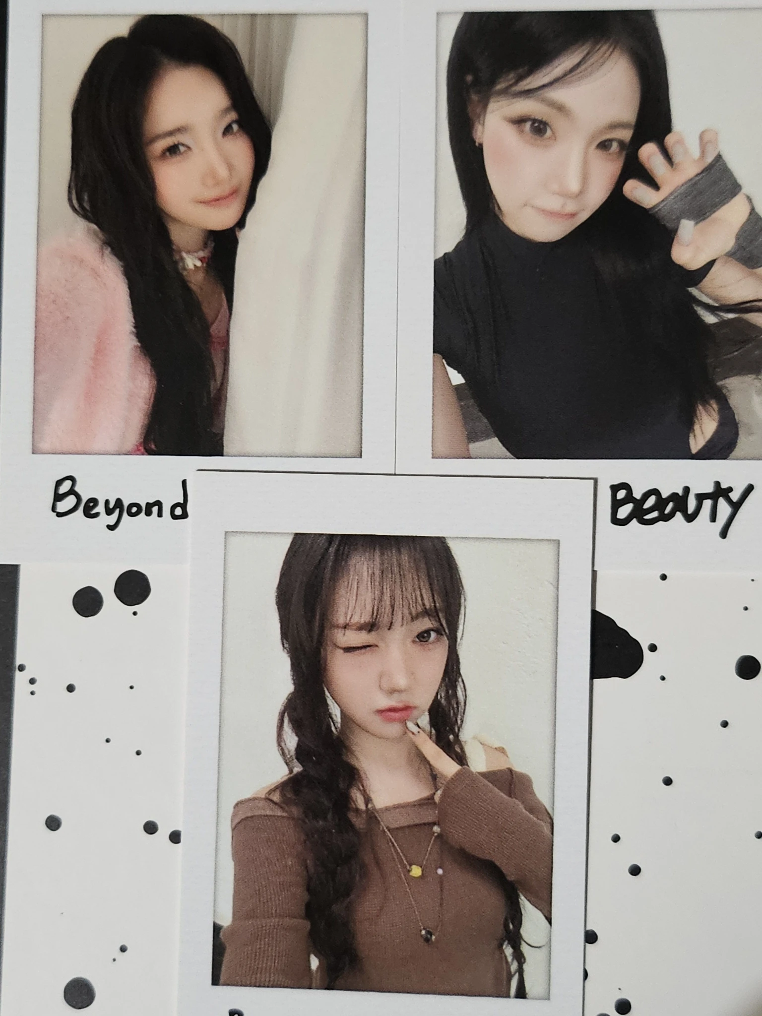 tripleS Sohyun tripleS - Sohyun - Beyond Beauty Album pop-up store everline polaroid merch photocard listing photo 3