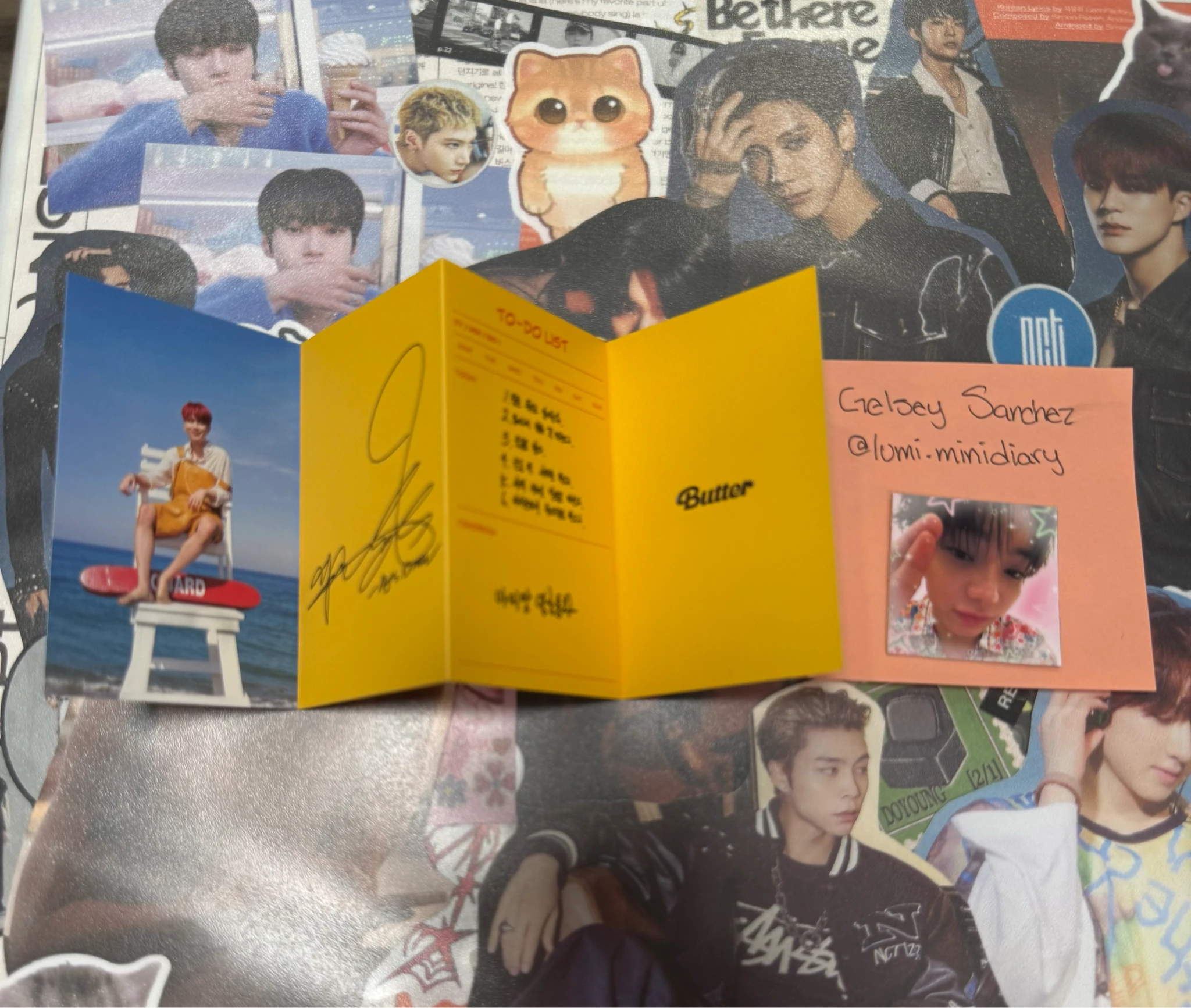 BTS Jimin BTS - Jimin - Butter Album message card album inclusion listing photo 3