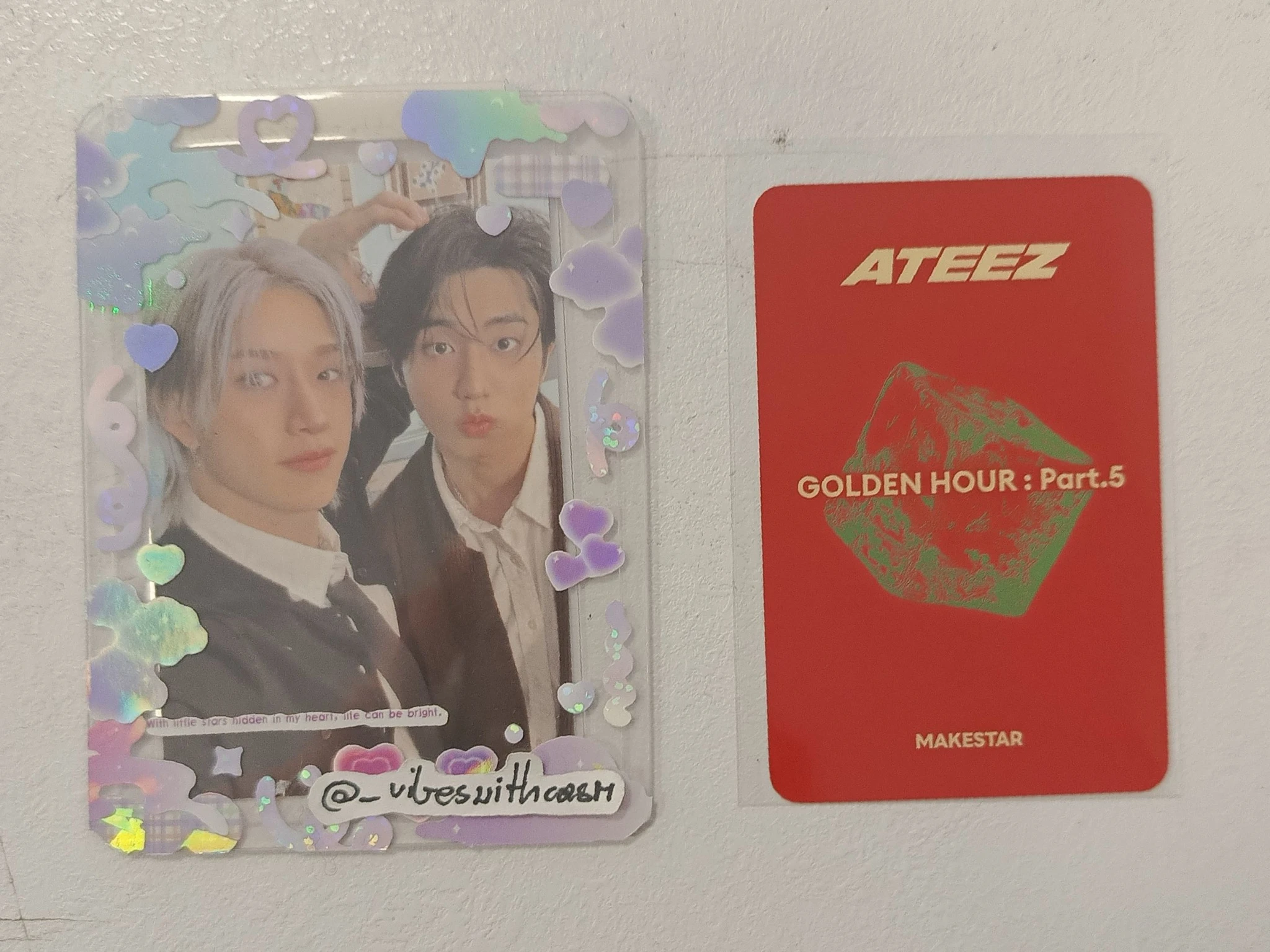ATEEZ Jongho ATEEZ - Jongho - GOLDEN HOUR : Part.5 Album makestar poca album fansign video call (fancall) listing photo 3