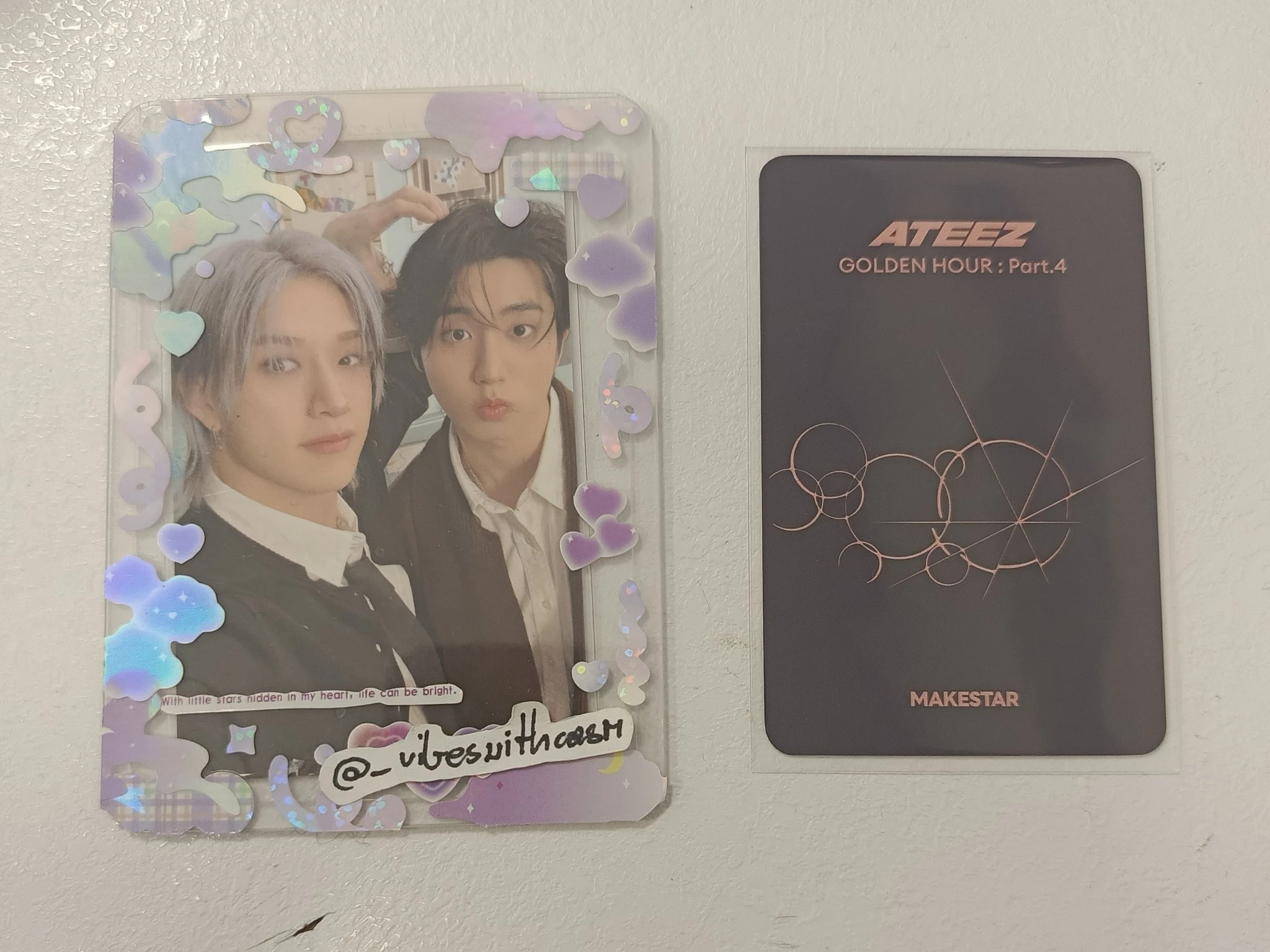 ATEEZ Mingi ATEEZ - Mingi - Golden Hour : Part.4 Album pob (pre-order benefit) lucky draw video call (fancall) makestar poca album listing photo 3