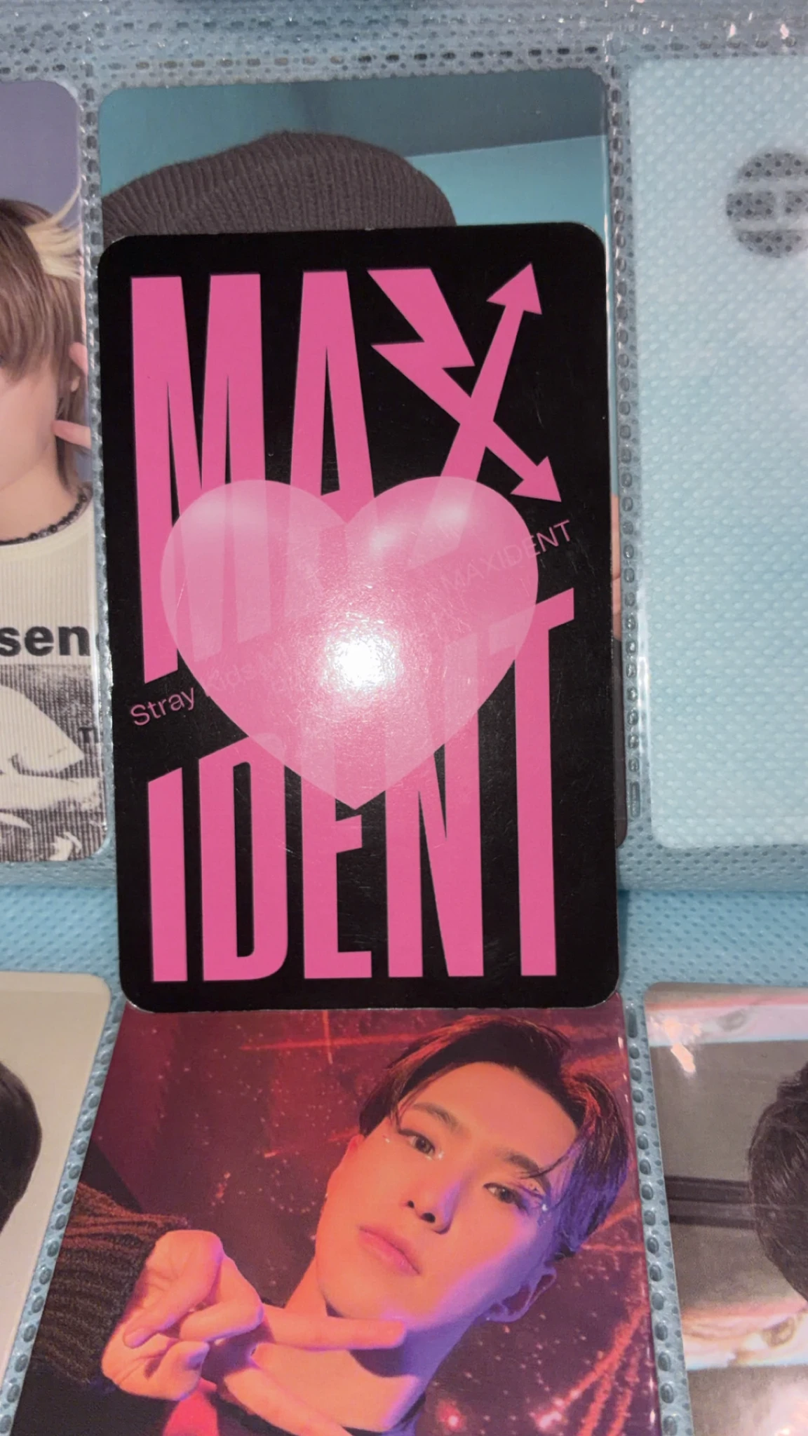 Stray Kids Seungmin Stray Kids - Seungmin - Maxident Album album photocard heart ver. listing photo 3
