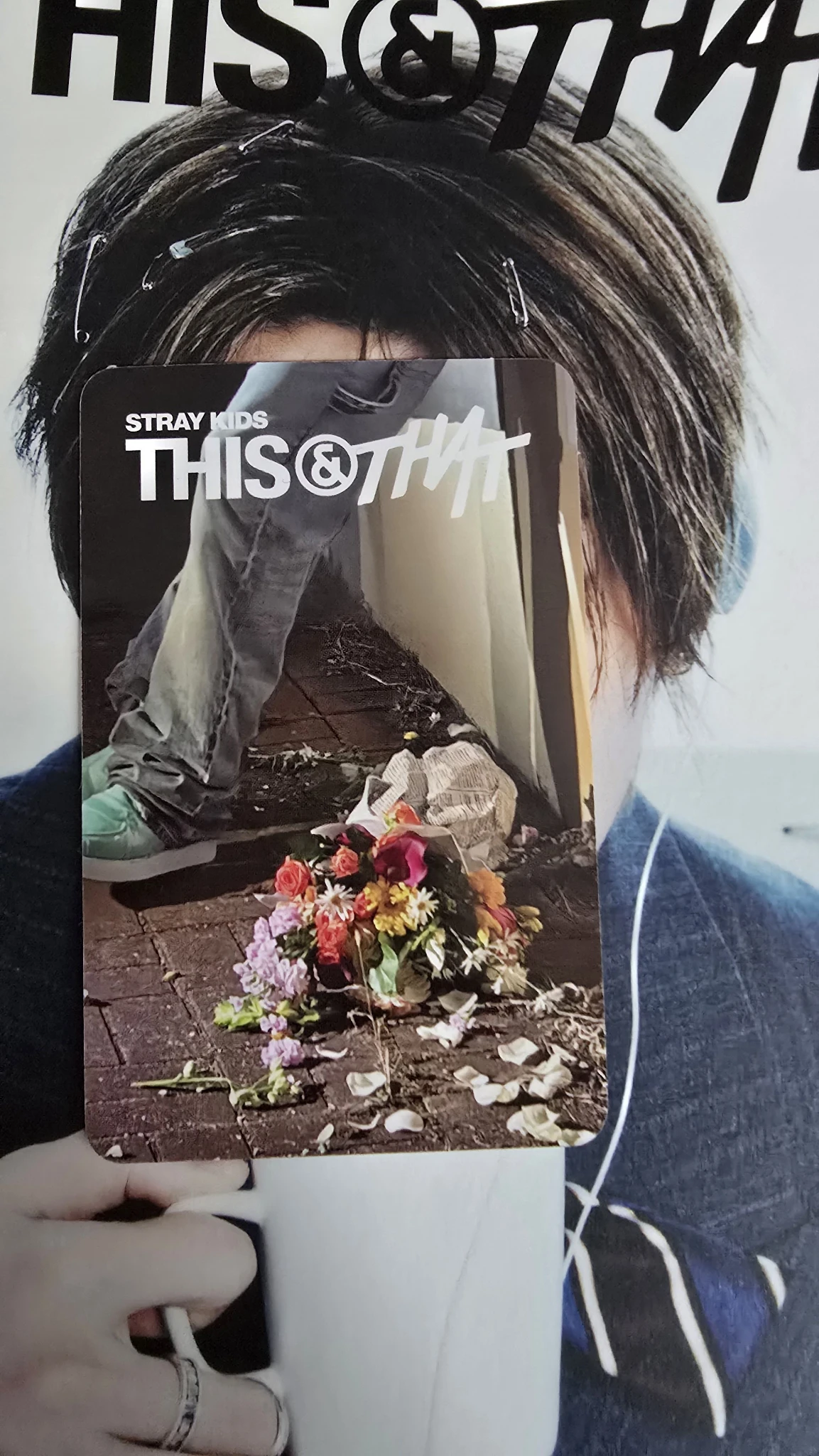 Stray Kids Hyunjin Stray Kids - Hyunjin - THIS & THAT Album album photocard first press only & version listing photo 3